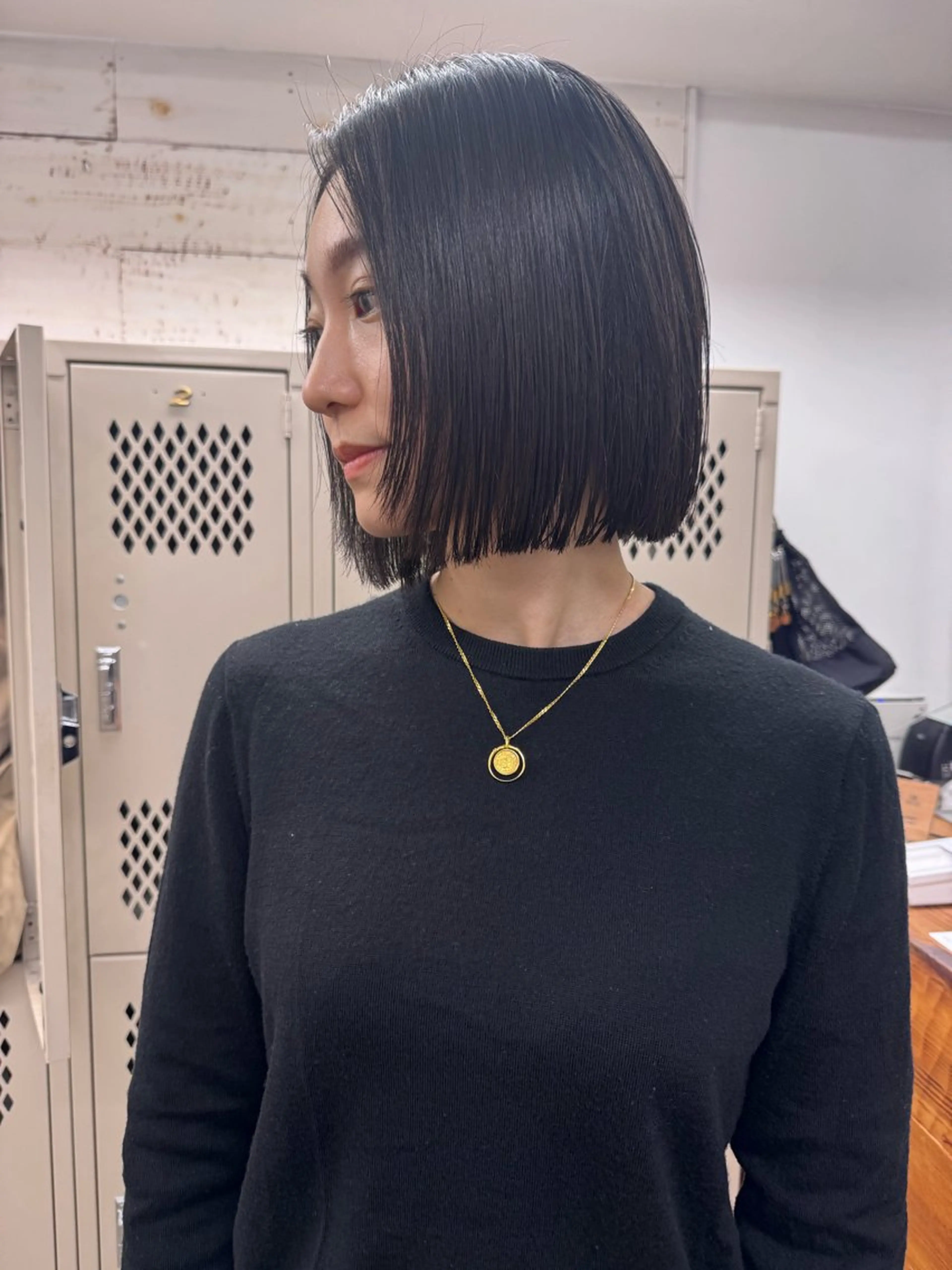 【髪質改善/酸性ストレート】カット＋トリートメント込の写真