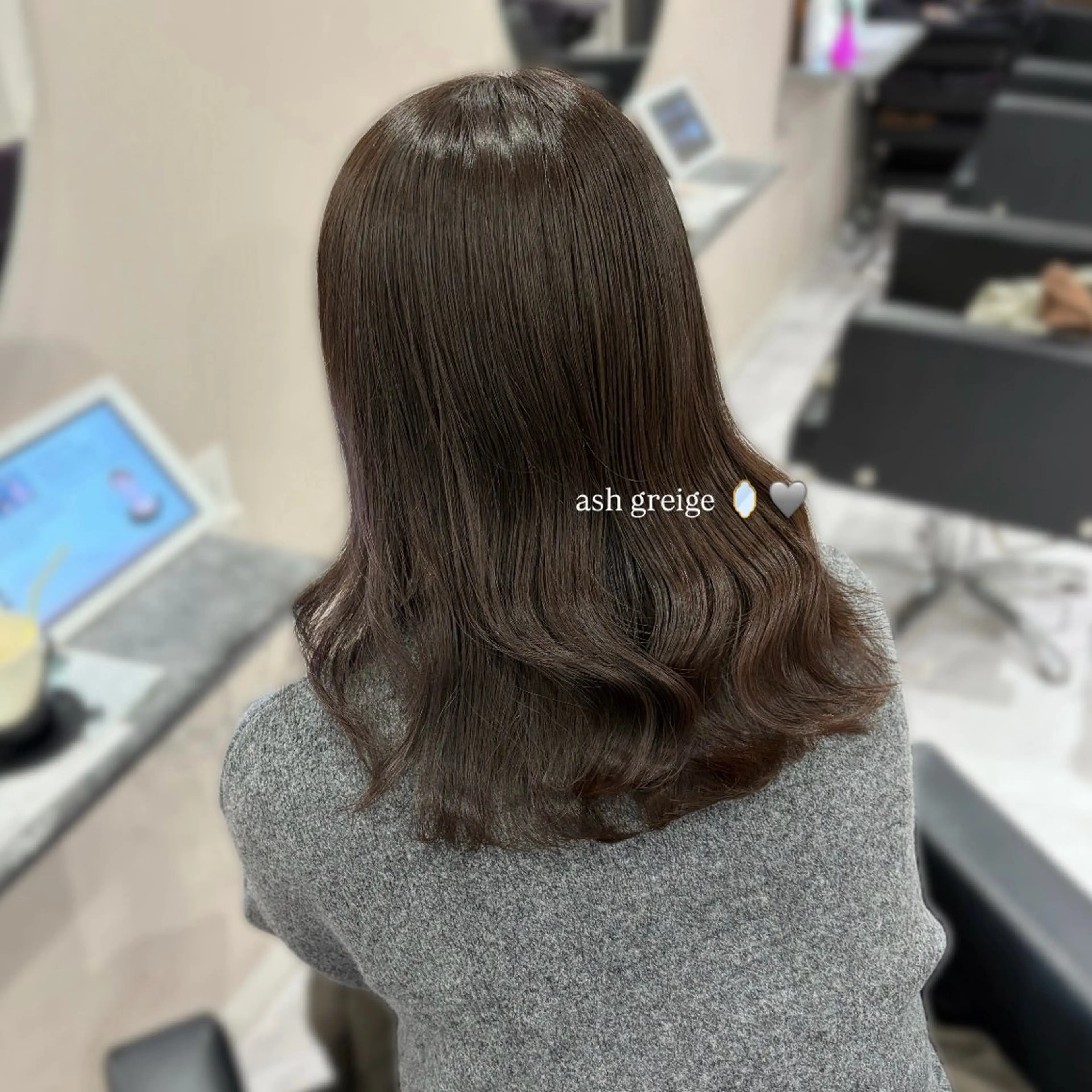 【 営業後 】 ワンカラー🐾➕ 超音波アイロン付カクテルトリートメント 🍸✨🎀の写真