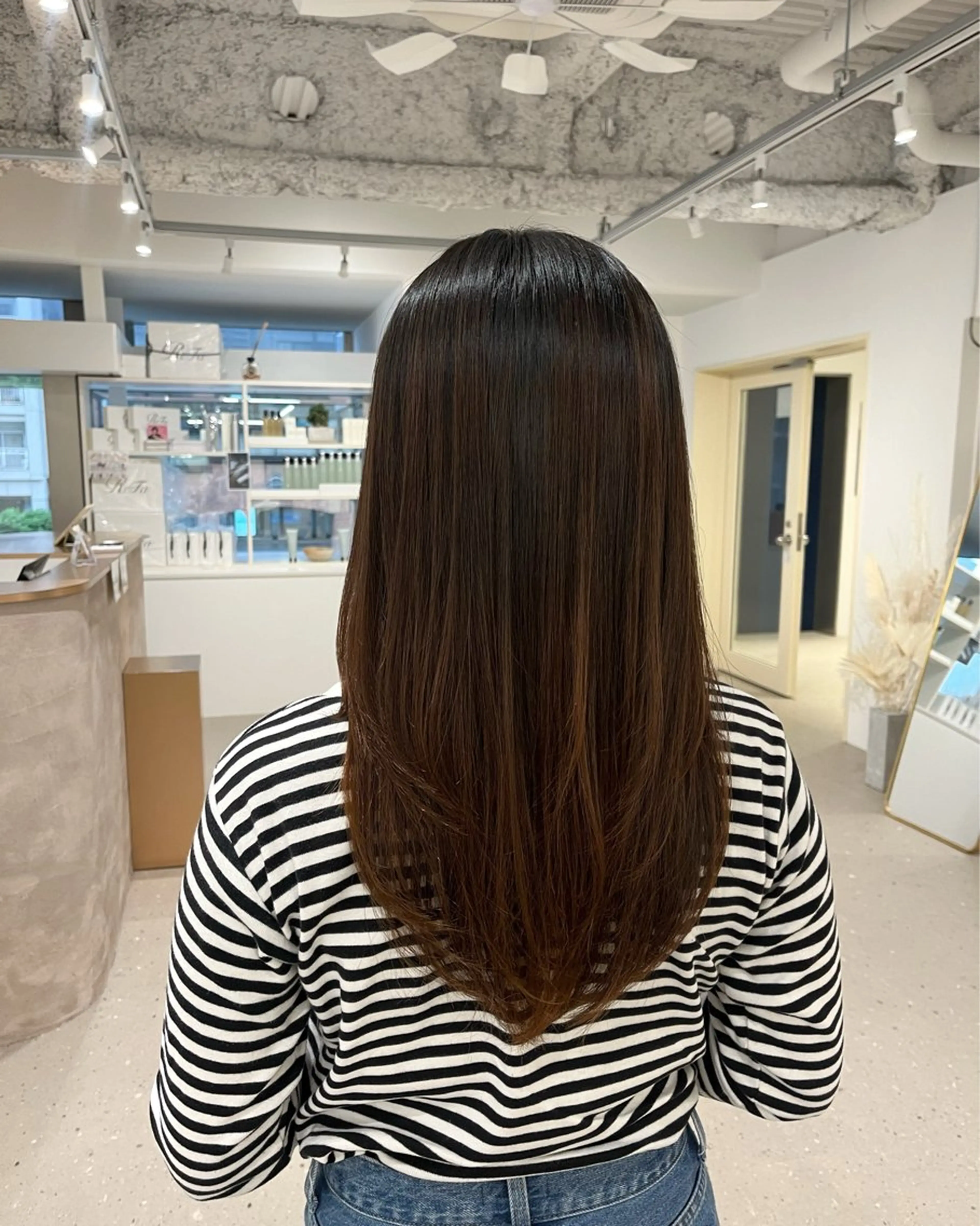 ロング 池田 未瑠のヘアスタイル