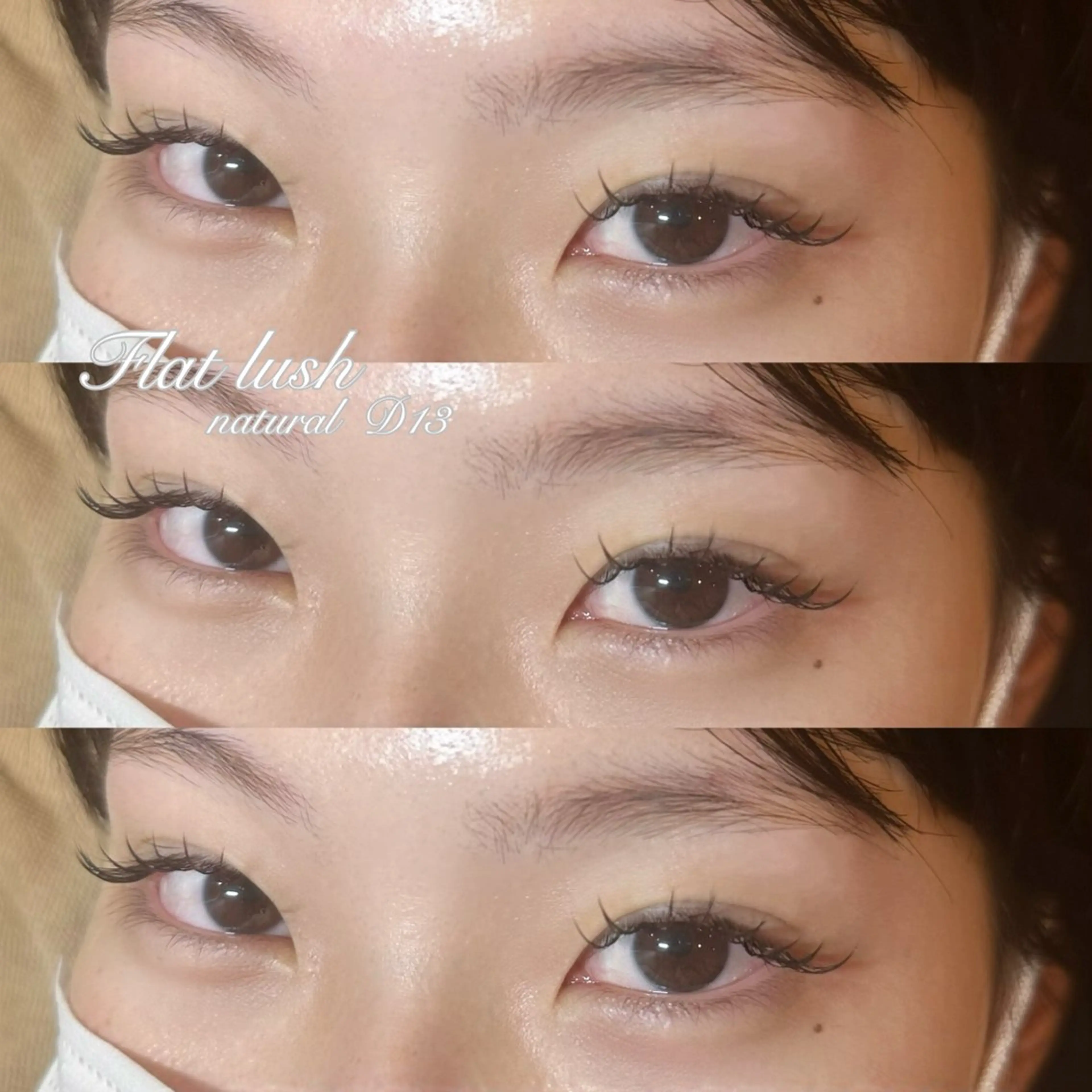 ［練習モデル］オフなし  フラットラッシュ80​〜​100本  ⚠️現金のみの写真