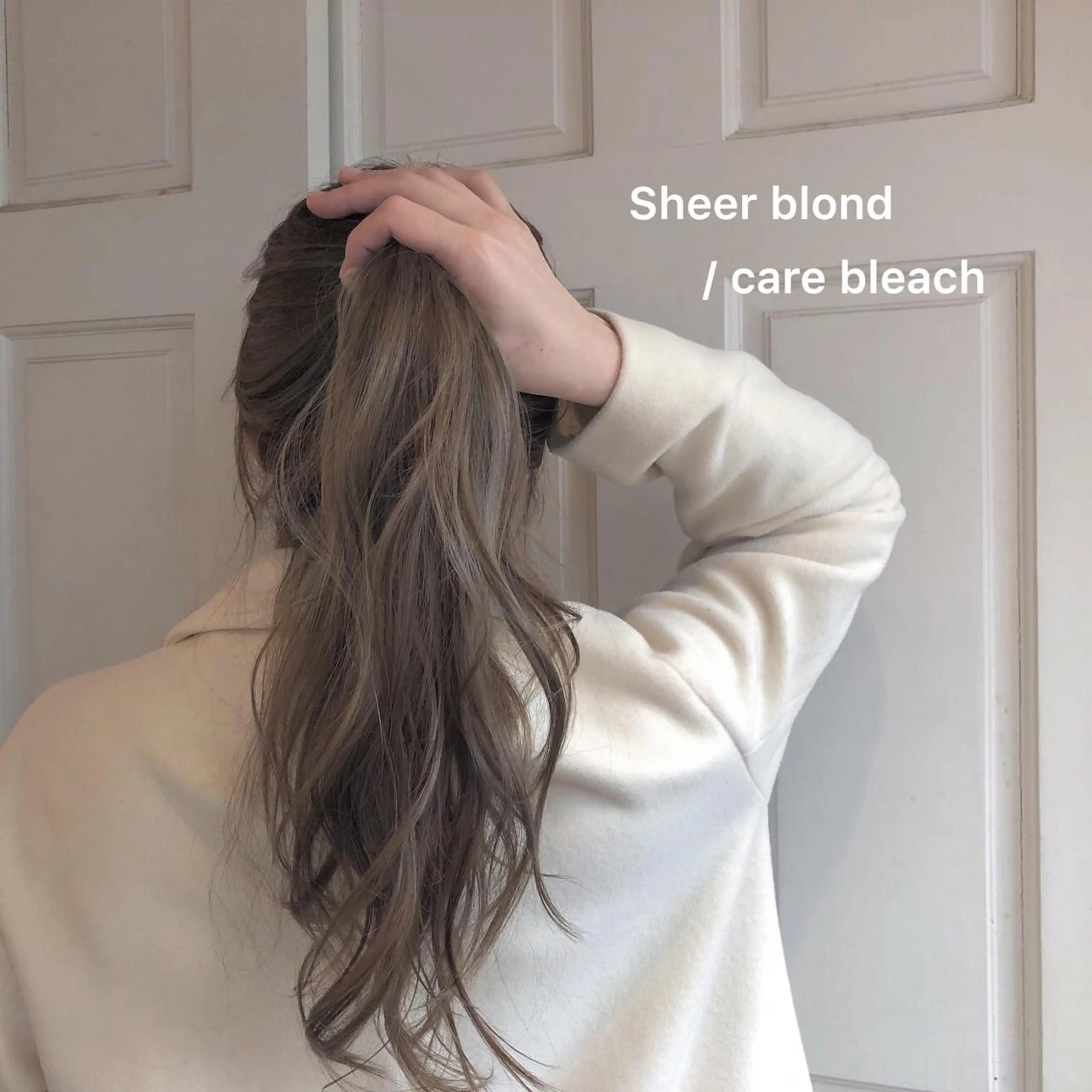 セミロング ヘアカラー 🌸ハイトーン 新田　廉 🌸のヘアスタイル