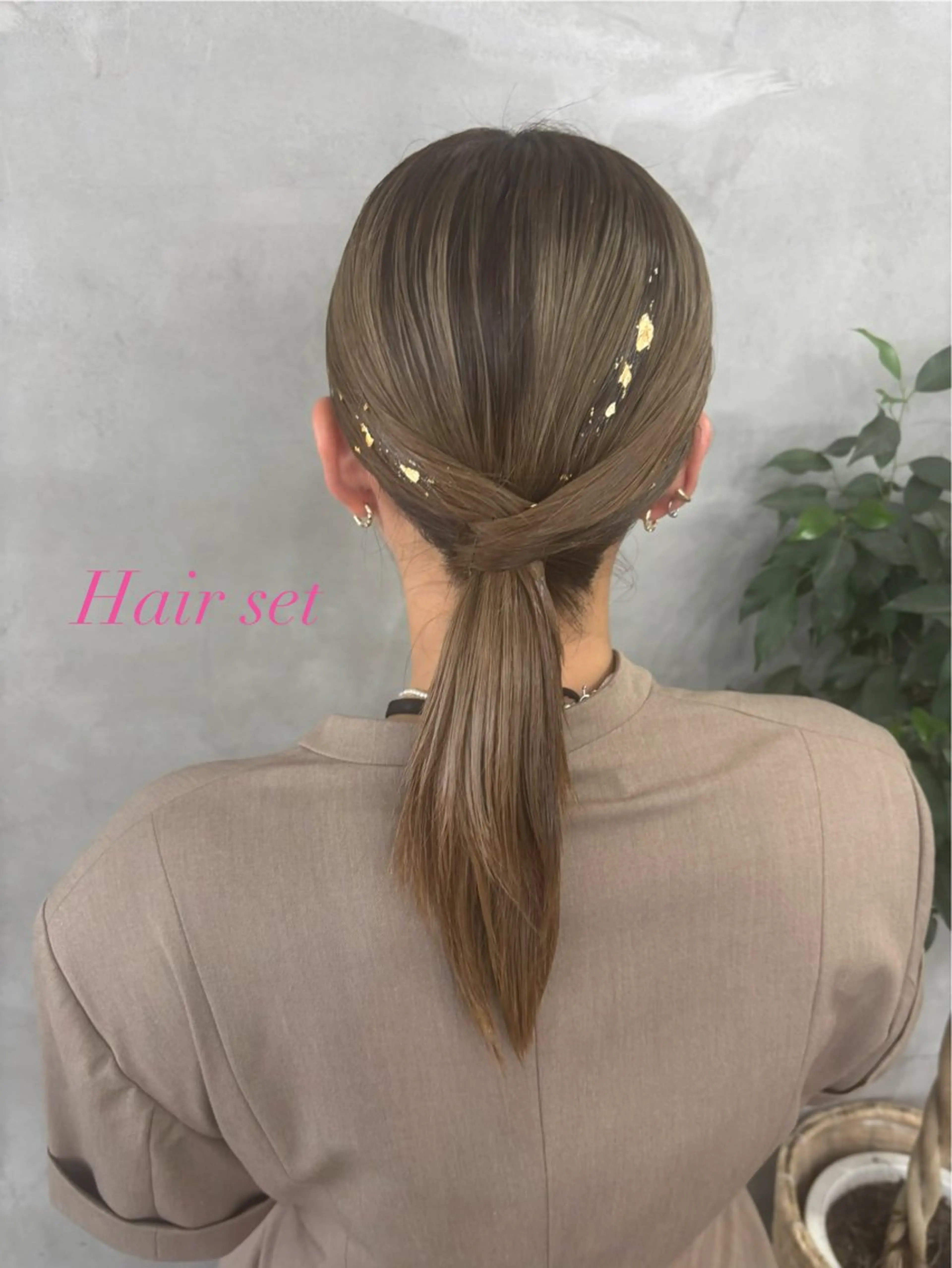 ヘアアレンジ ✨透明感艶カラー ✨💍Yuri💍のヘアスタイル
