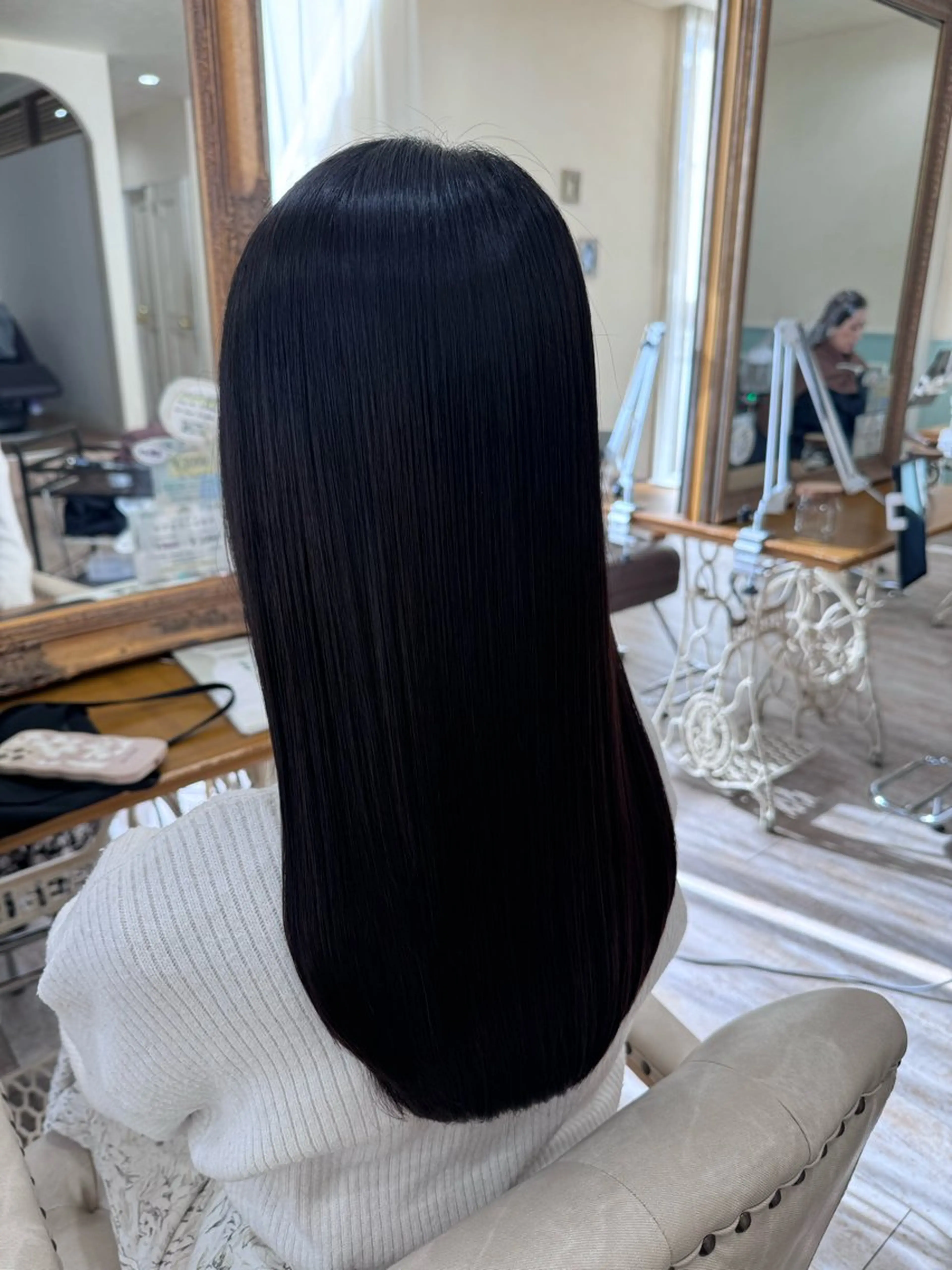 ロング カラー 髪質改善 カット 縮毛矯正 トリートメント 新越谷noble店長 松本拓也▶◀*.のヘアスタイル