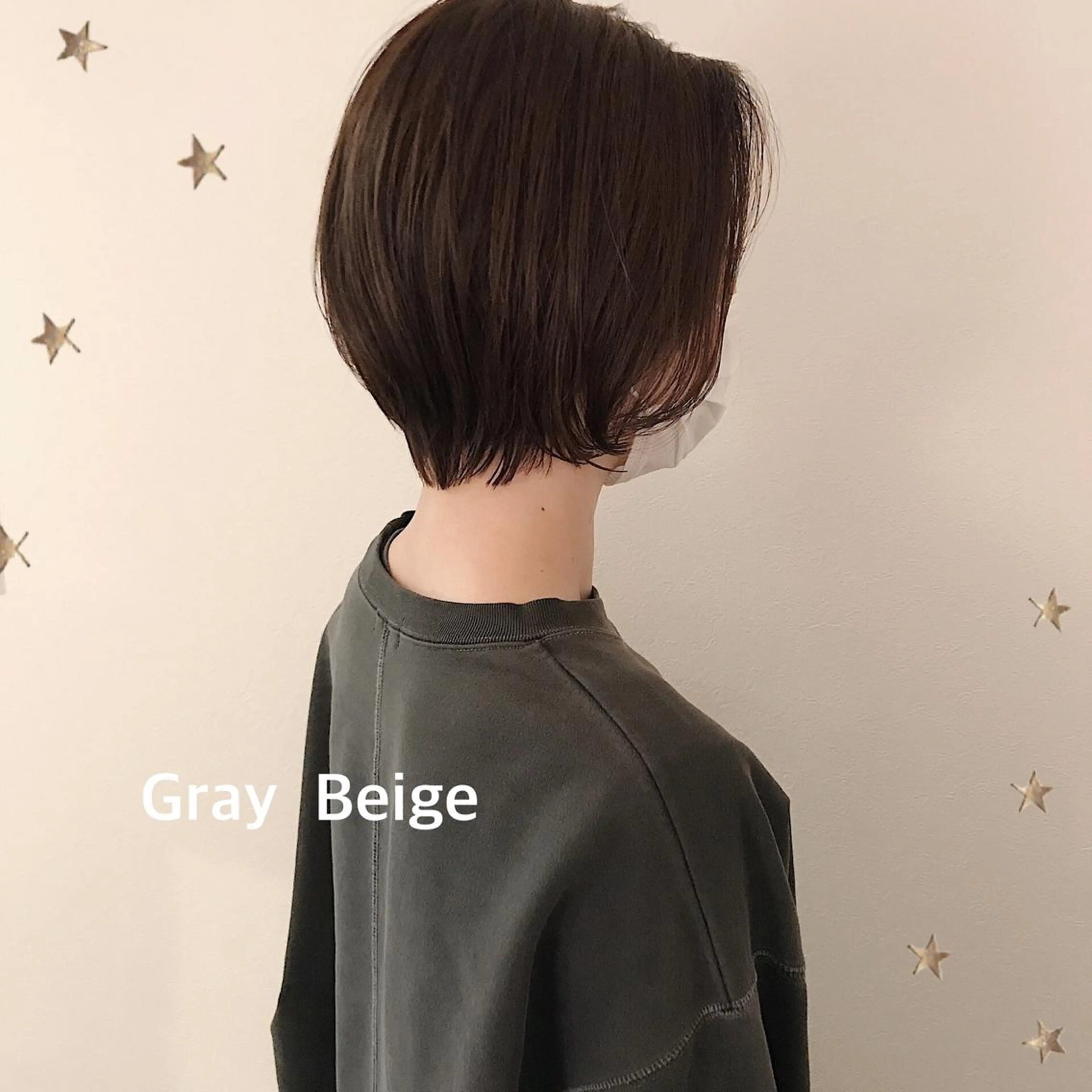 ショート カラー カット ヘアカラー 市川 千夏のヘアスタイル