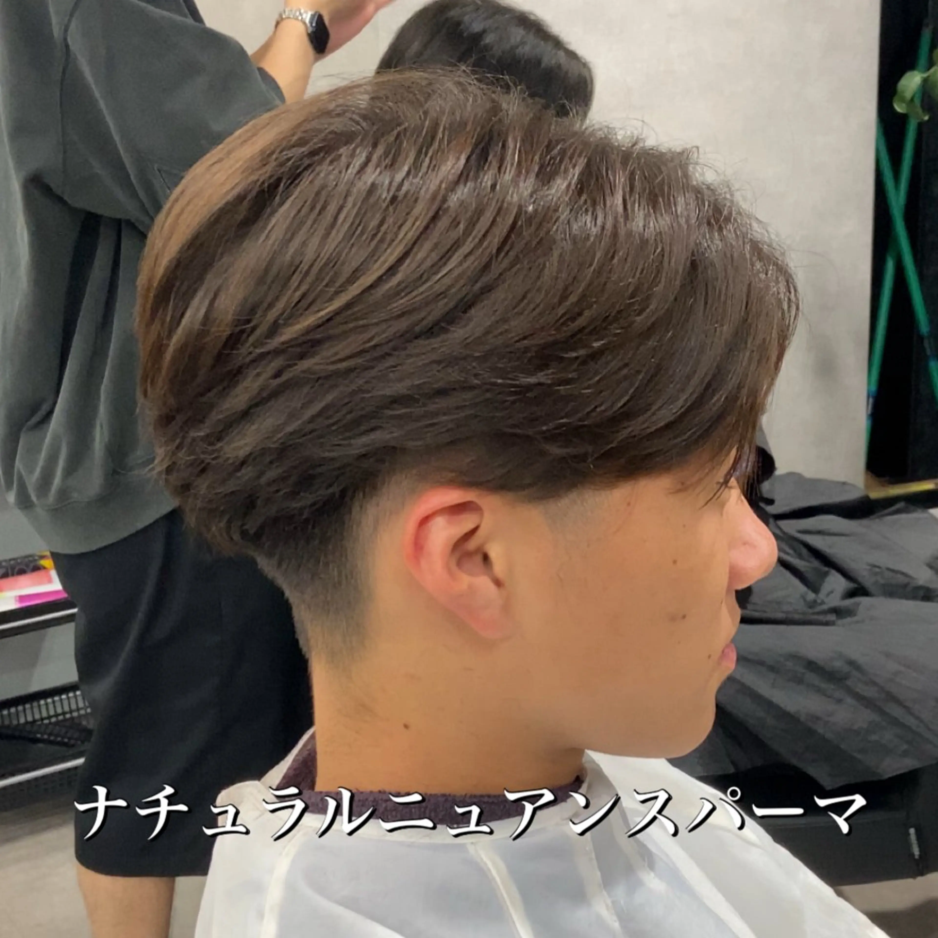 パーマ メンズ カット パーマ ヘアセット 波巻き/サーフカール 🌊吉野裕稀のヘアスタイル