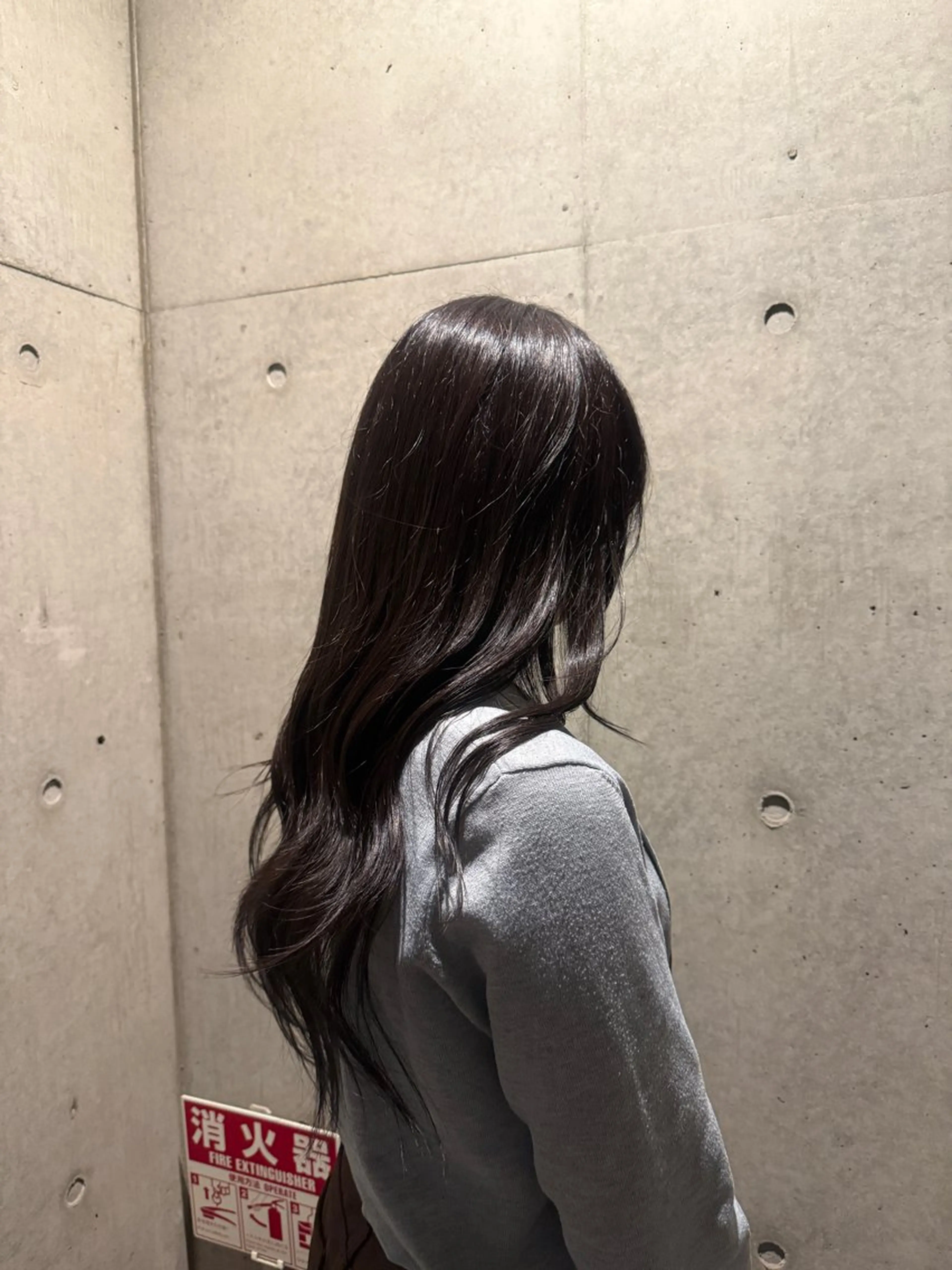 one color/落ちる黒染め/学生向け🖤⟡.·の写真