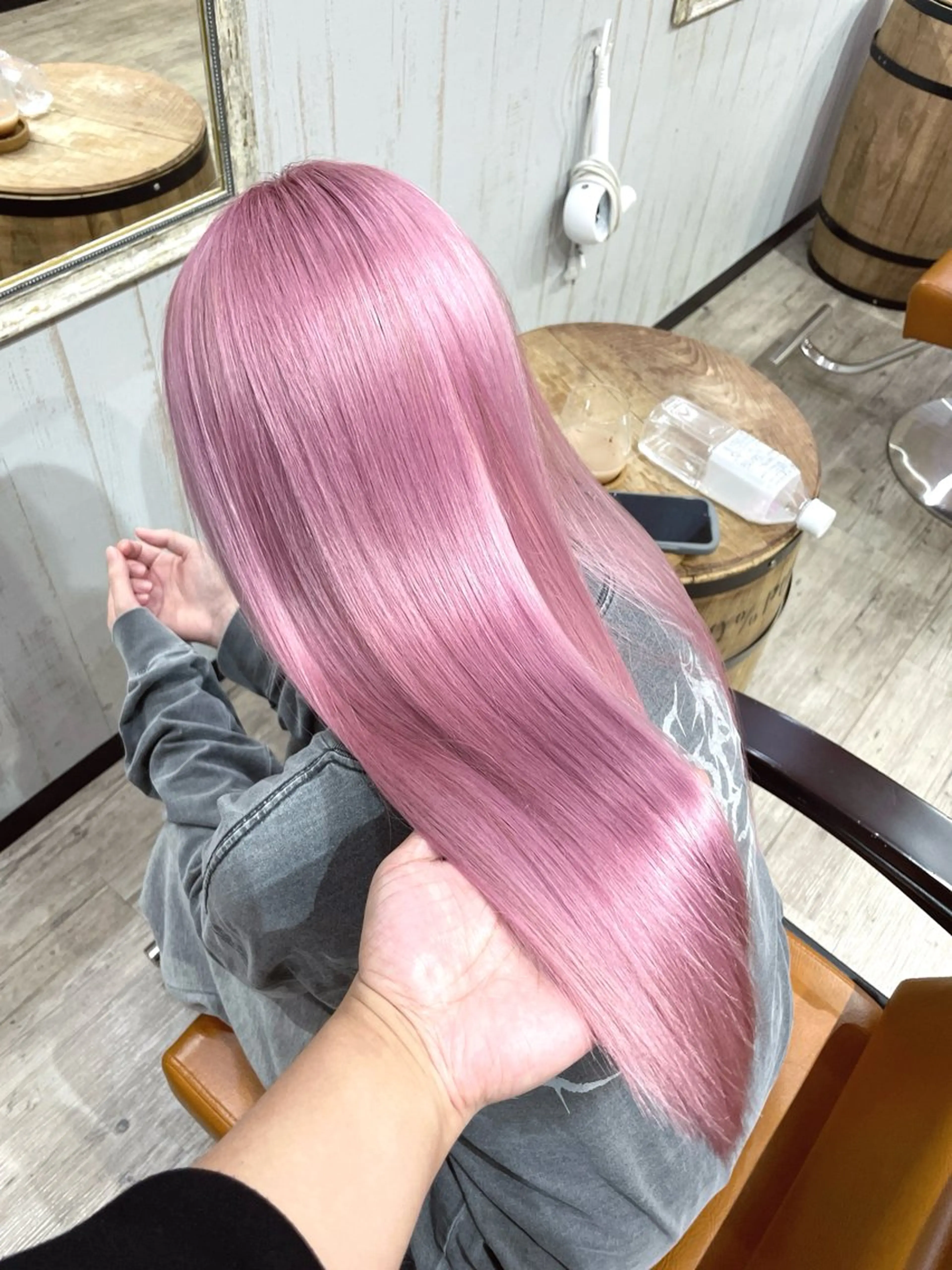 ケア(エフェクト)ブリーチ+カラーの写真