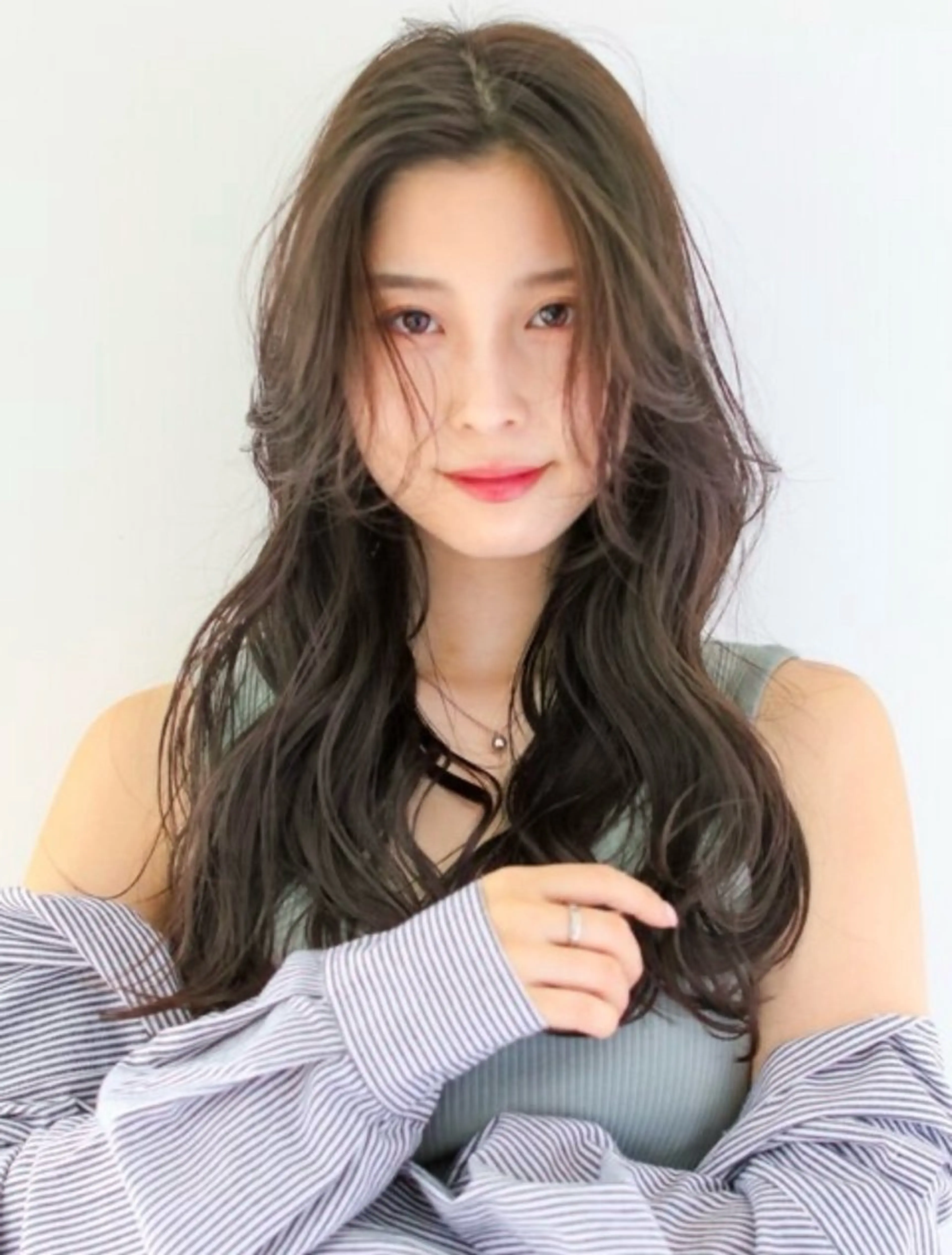 ロング カラー パーマ メンズカット✨募集中 ✨ちえ✨のヘアスタイル