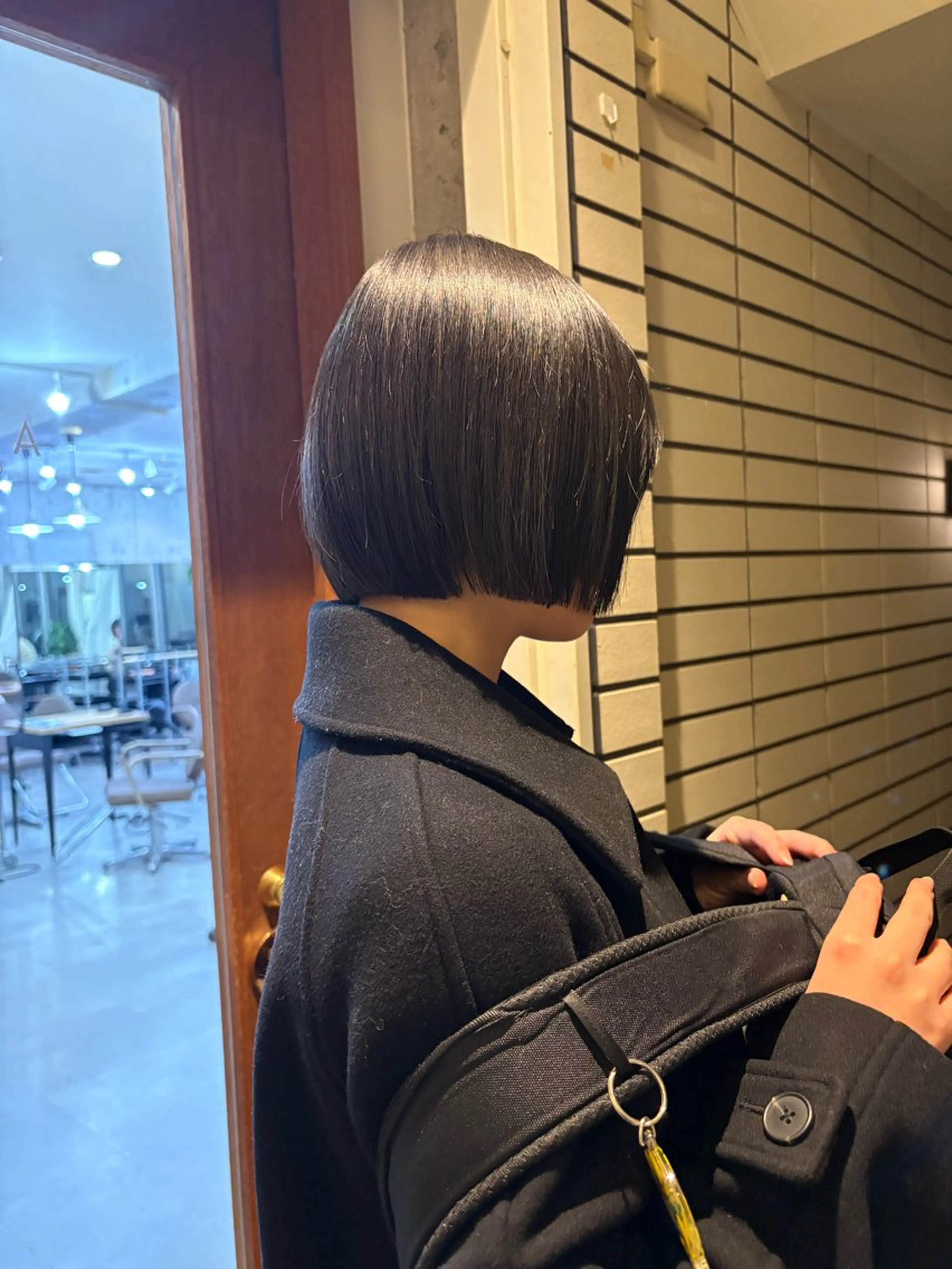 ショート 縮毛矯正 トリートメント 髪質改善／縮毛矯正 関根青葉のヘアスタイル