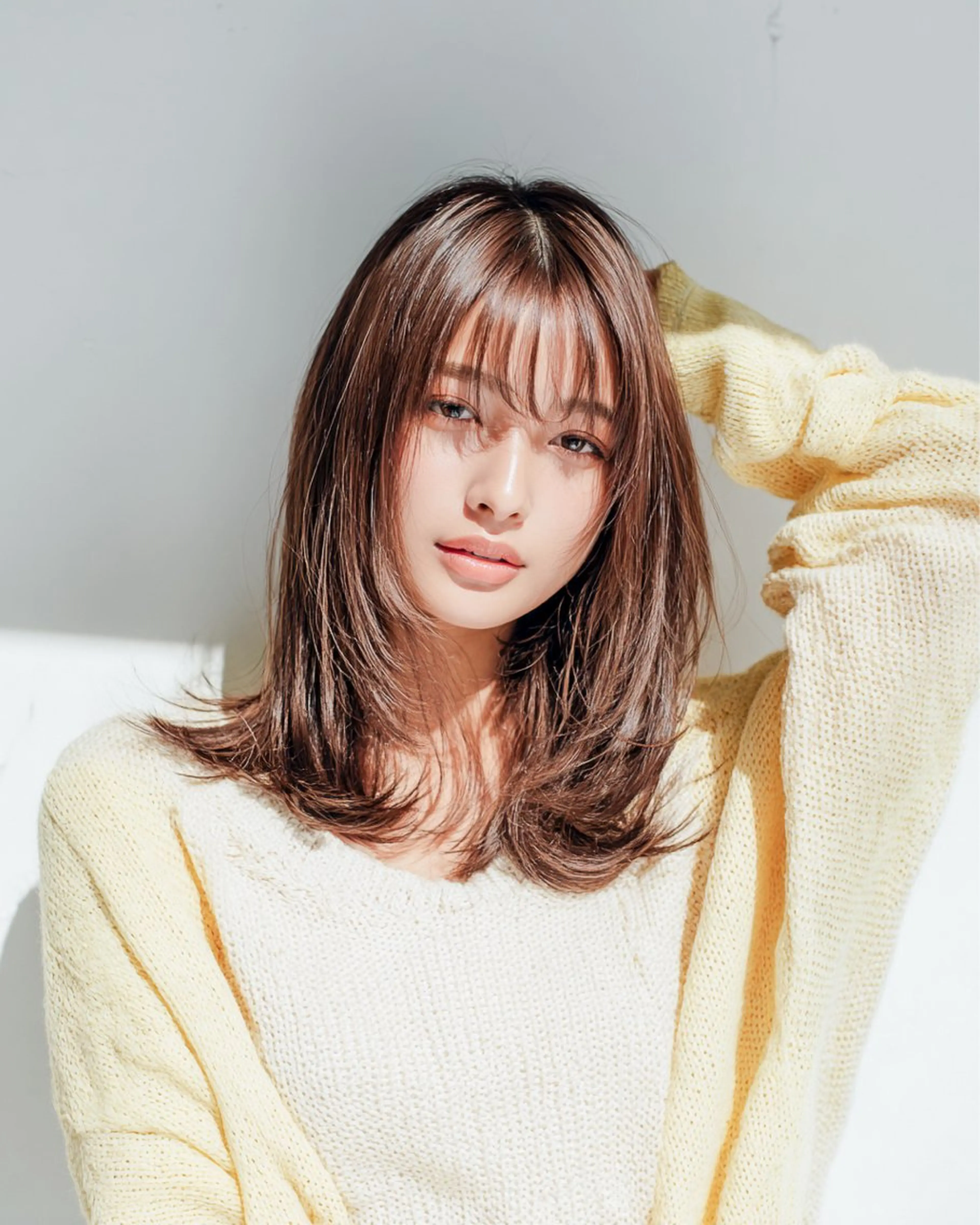 【オーガニックカラー】全体カラー(胸上まで)¥3800*福岡久留米の写真