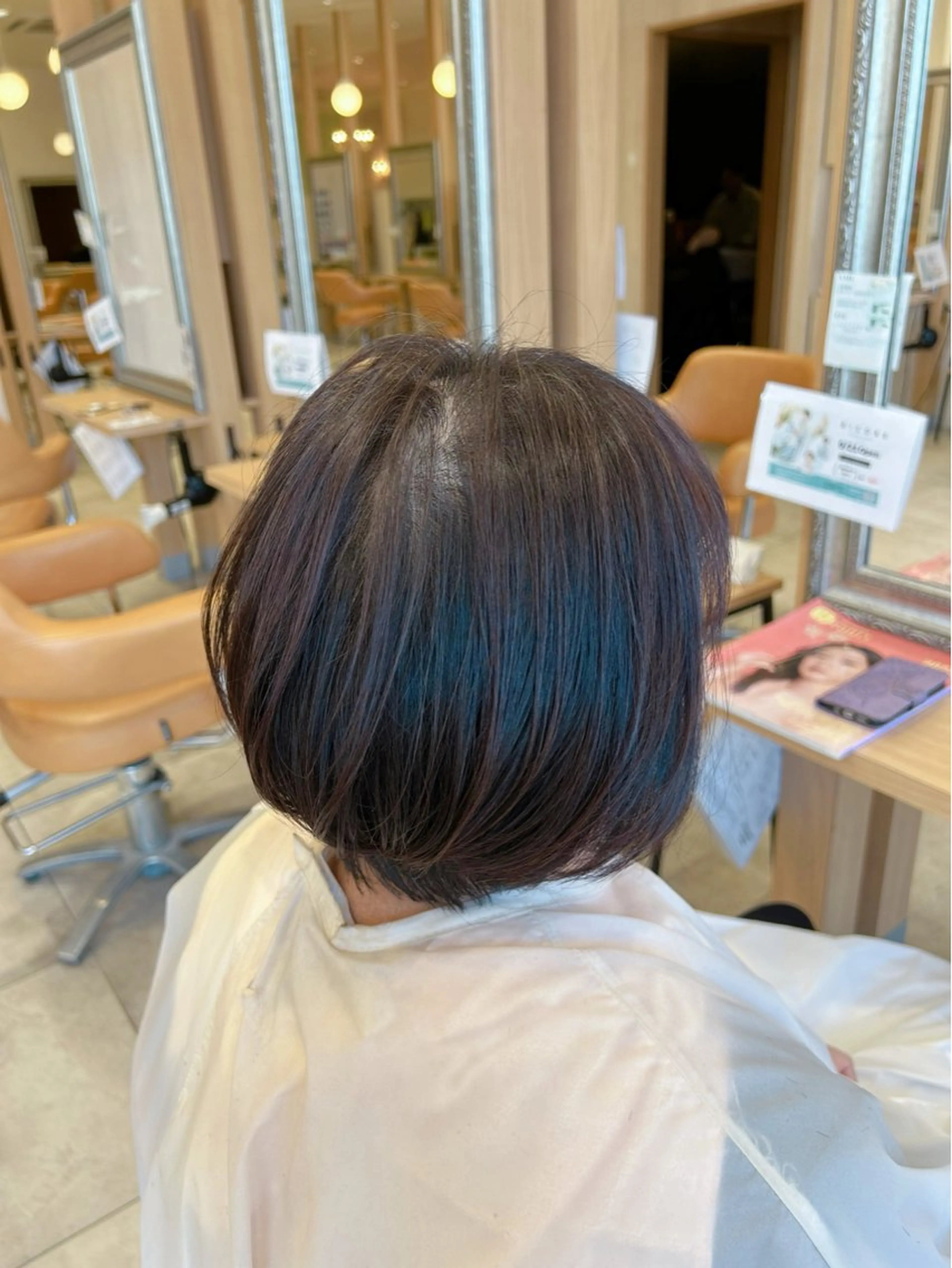 ショート 鬼童 友稀 ✨️艶カラー診断✨️のヘアスタイル