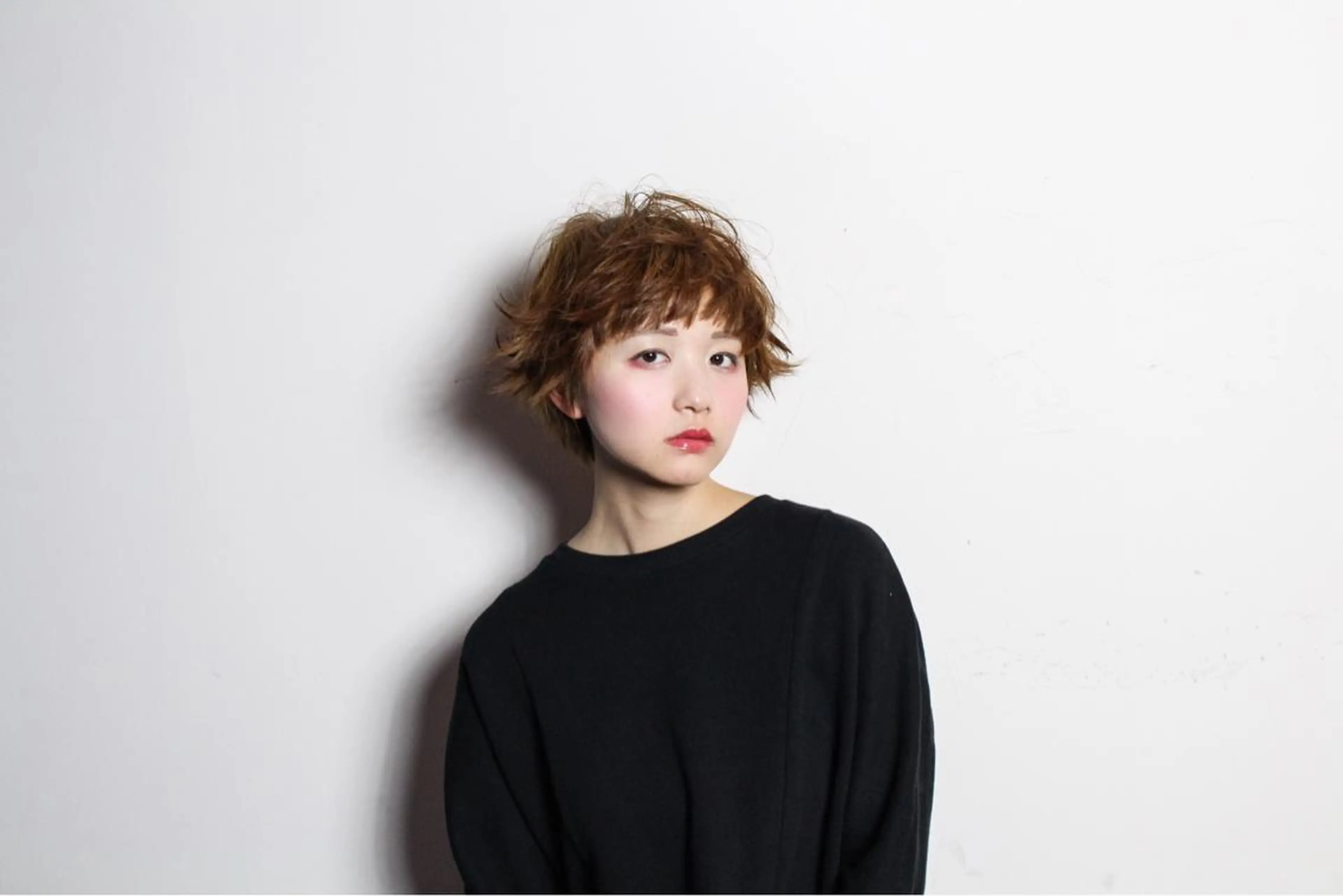 ショート 横井伴典　矢場町 メンズパーマ/カットのヘアスタイル