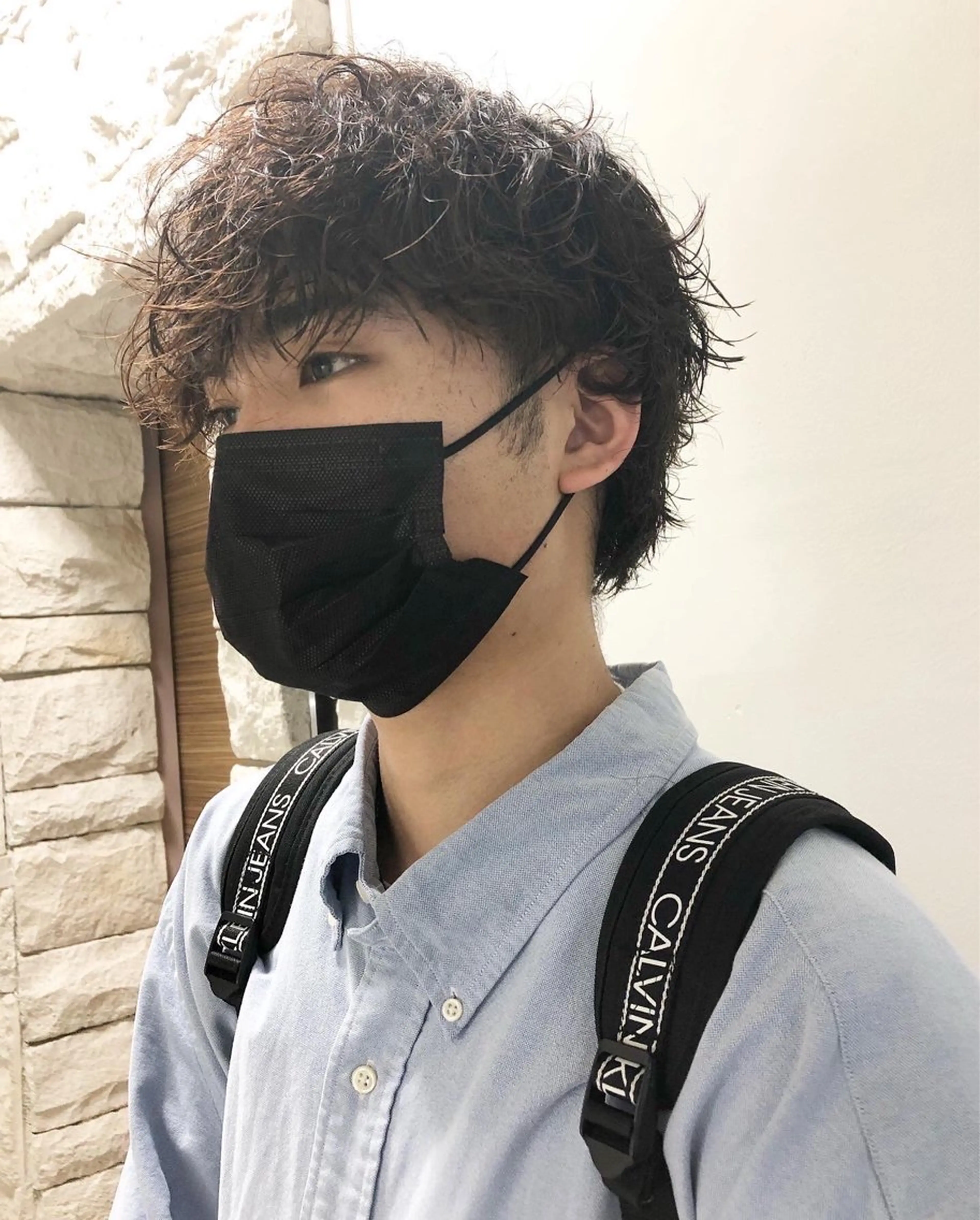 パーマ ヘアアレンジ メンズ カット パーマ トリートメント ヘアセット メンズ特化✂️栗原 侑也のヘアスタイル