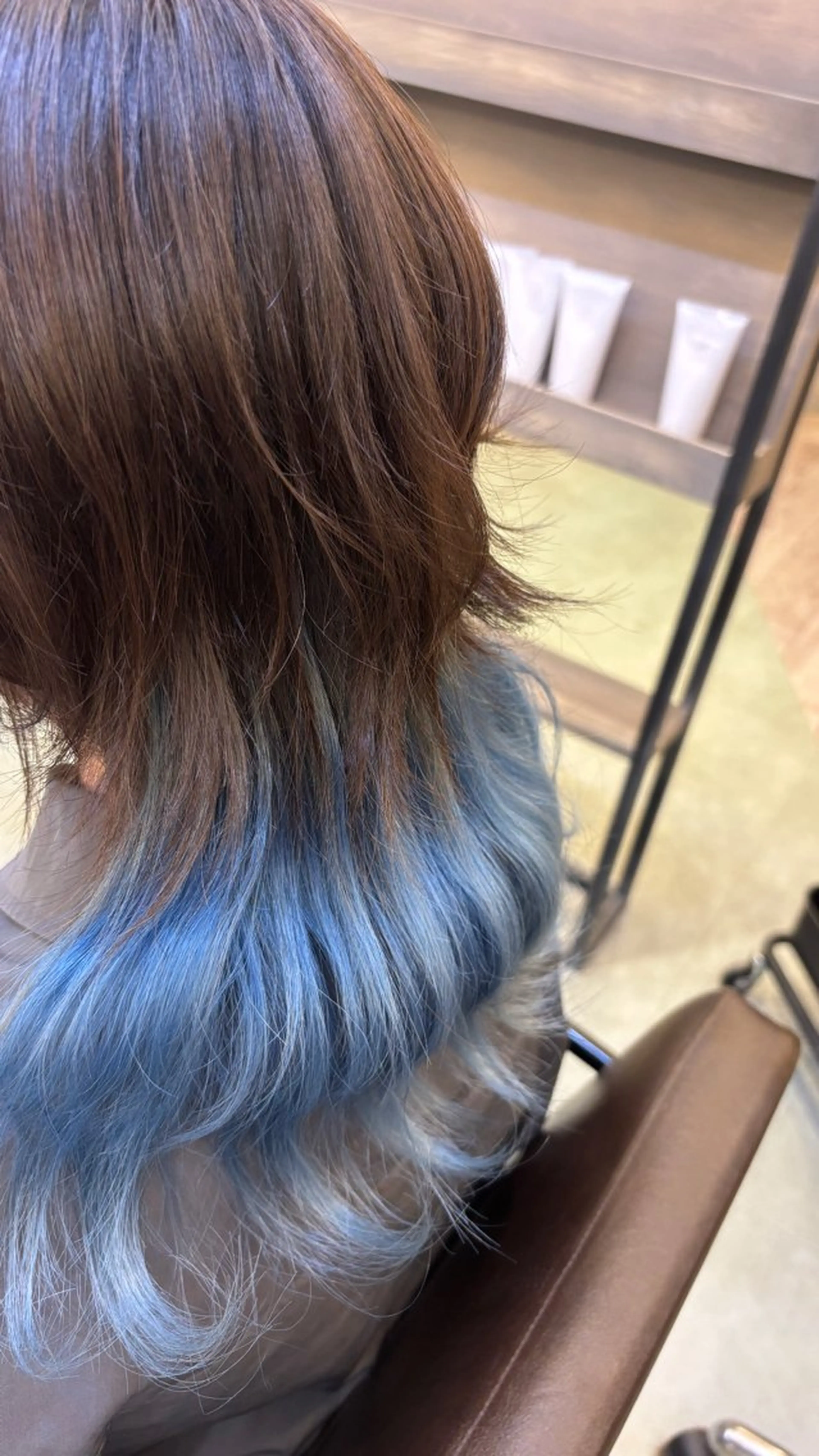 ミディアム カラー Loob.TOKYO YUUNAのヘアスタイル
