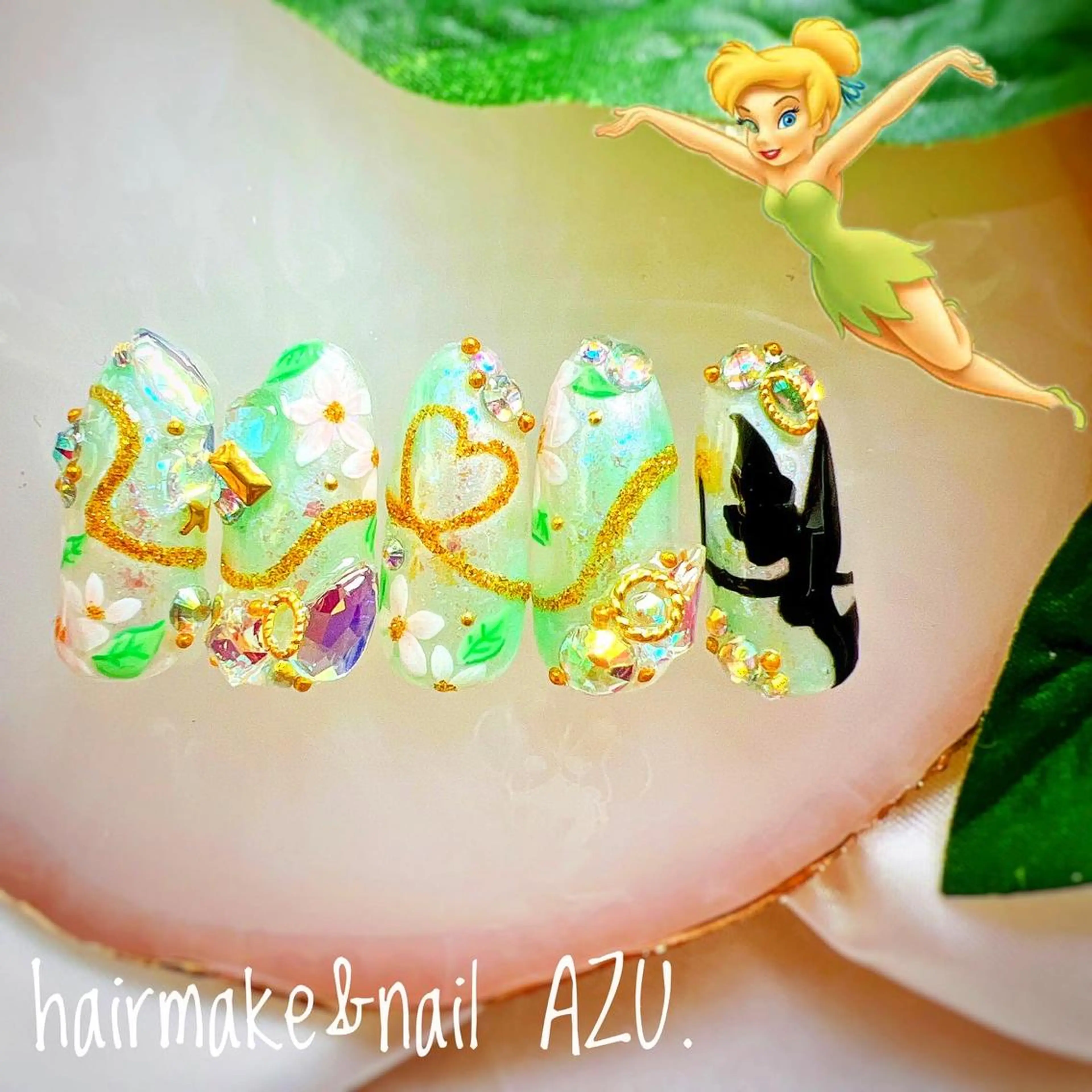 ネイル hair&nail ROOTS所属・ﾍｱﾒｲｸ&ﾈｲﾙ ♥️Azuのネイルデザイン