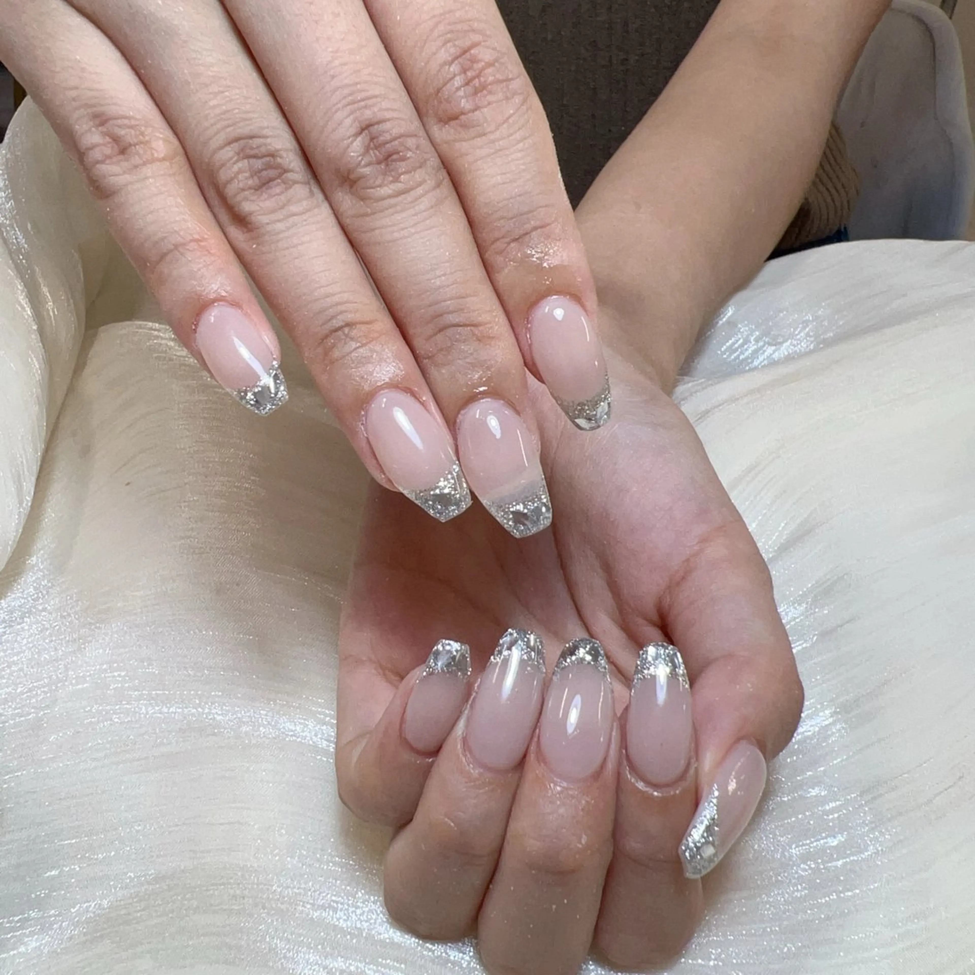 ネイル ハンドネイル 🎀nana🫧 ワンホンネイル🎀のネイルデザイン