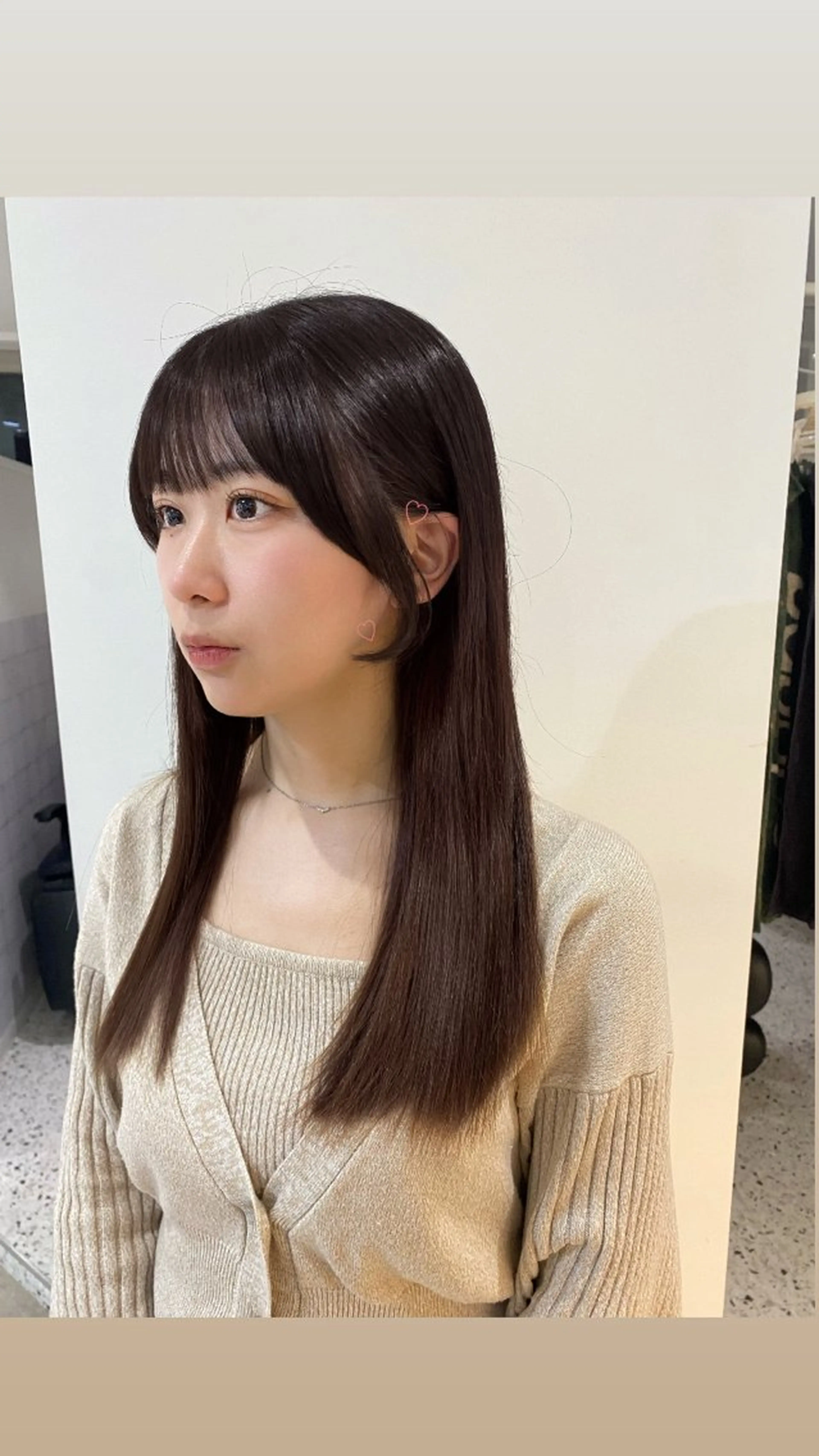 ロング カット AO所属・RISAKO 艶髪モテヘア🎀府中のヘアスタイル