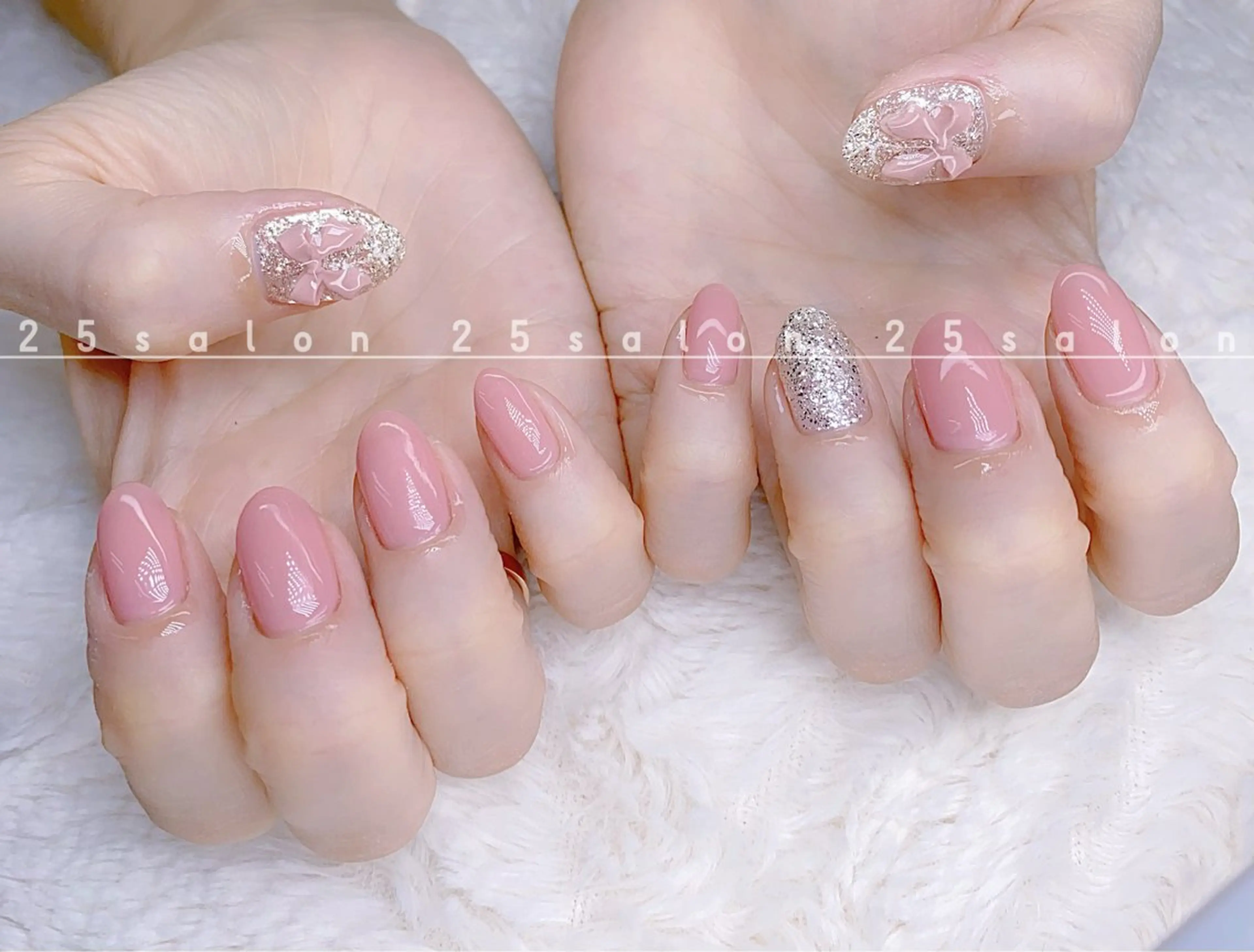 ネイル ジェルネイル 韓国ネイル ニュアンスネイル パラジェル ワンホンネイル 2 5のマツエク・マツパデザイン