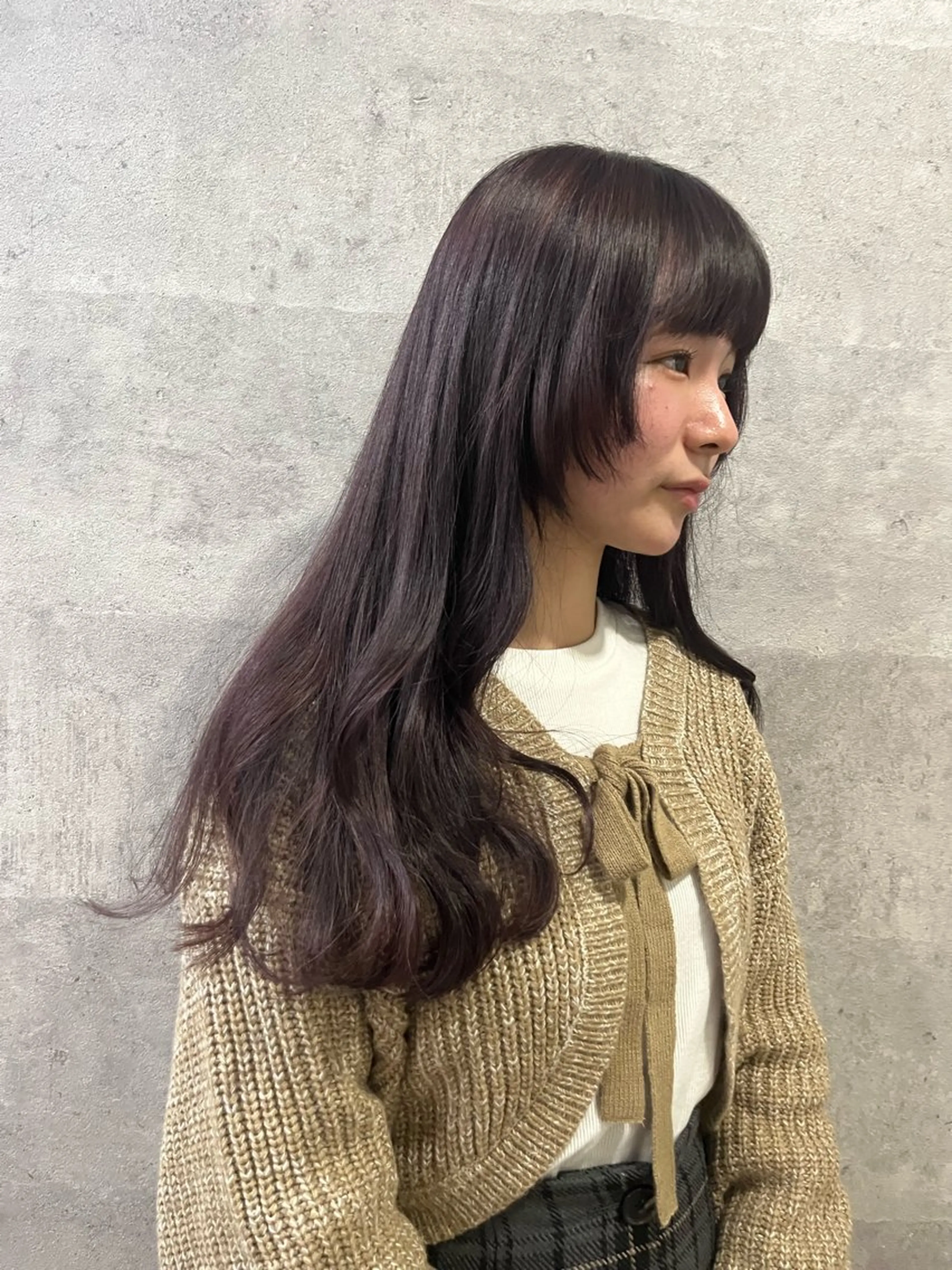 ロング ヘアカラー Grow by NYNY 田代 紀恵のヘアスタイル