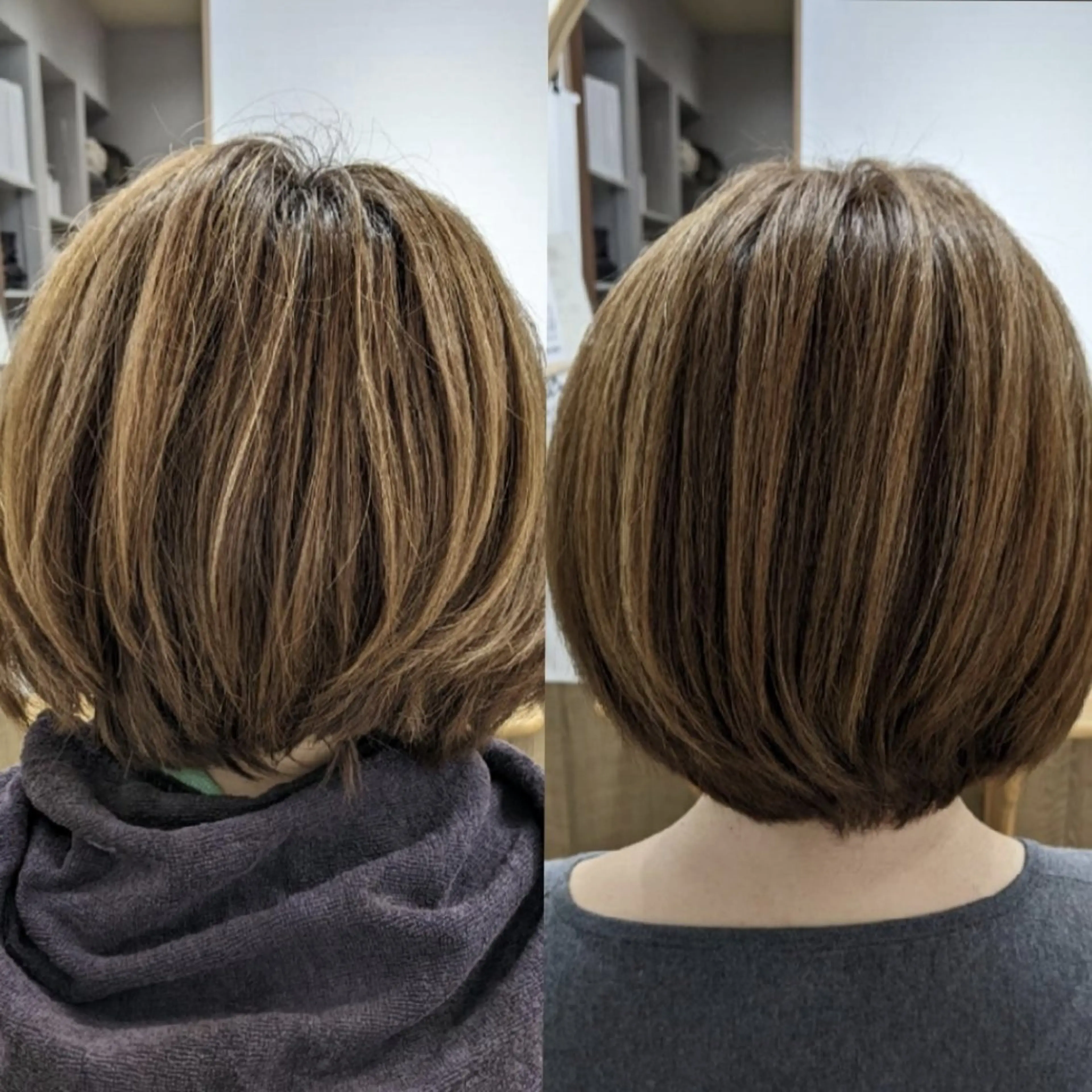 ショート カラー 髪質改善 ヘアカラー トリートメント ヘッドスパ Chinatsu🍀 ヘッドスパ/美髪のヘアスタイル