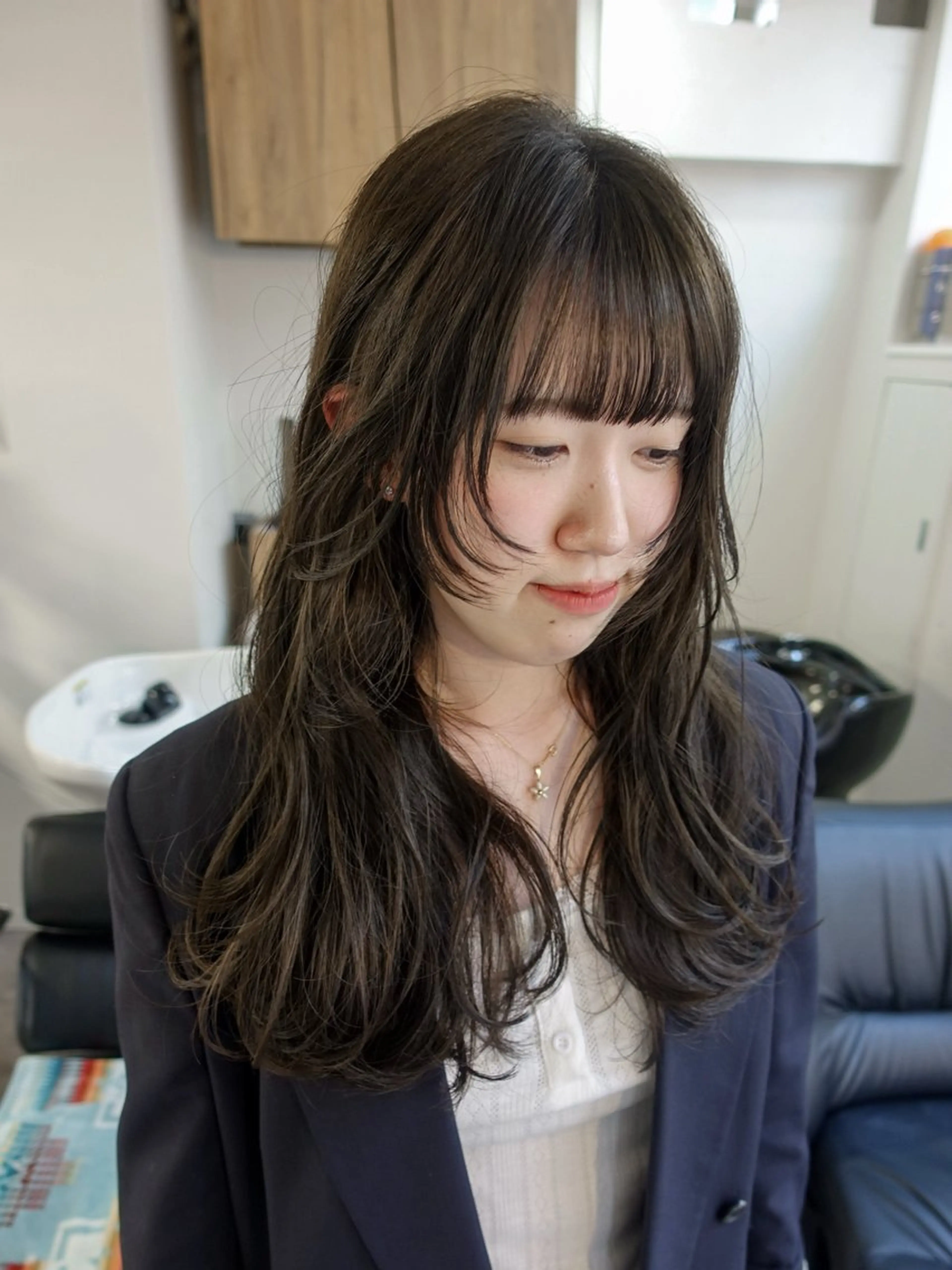 ロング 【抜け感ヘア🌿】 natuna.のヘアスタイル