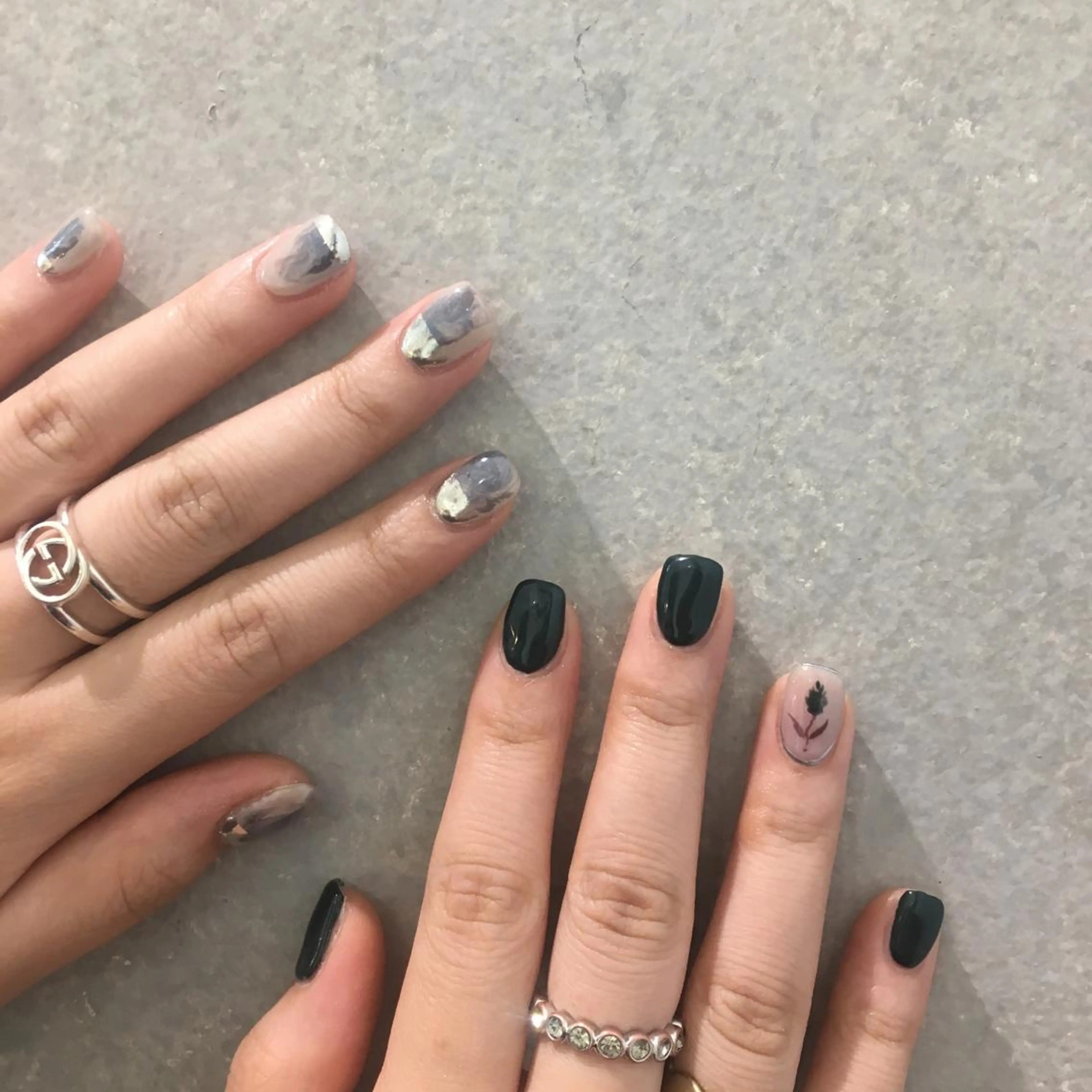 ネイル カット ヘアカラー 【似合わせ提案】鈴木 舞のネイルデザイン