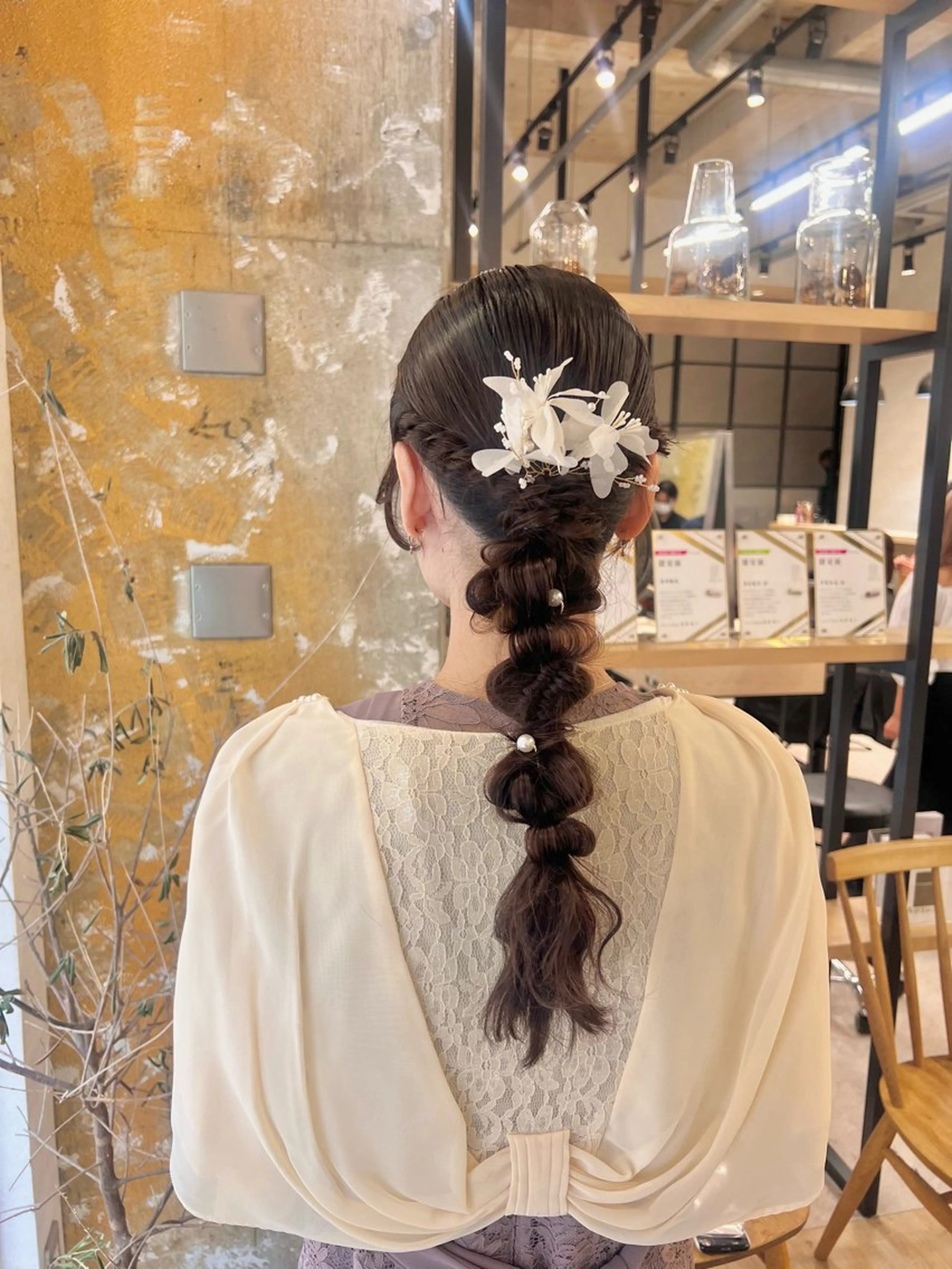 ロング ヘアセット 髪質改善/レイヤー 暖色/shiinaのヘアスタイル