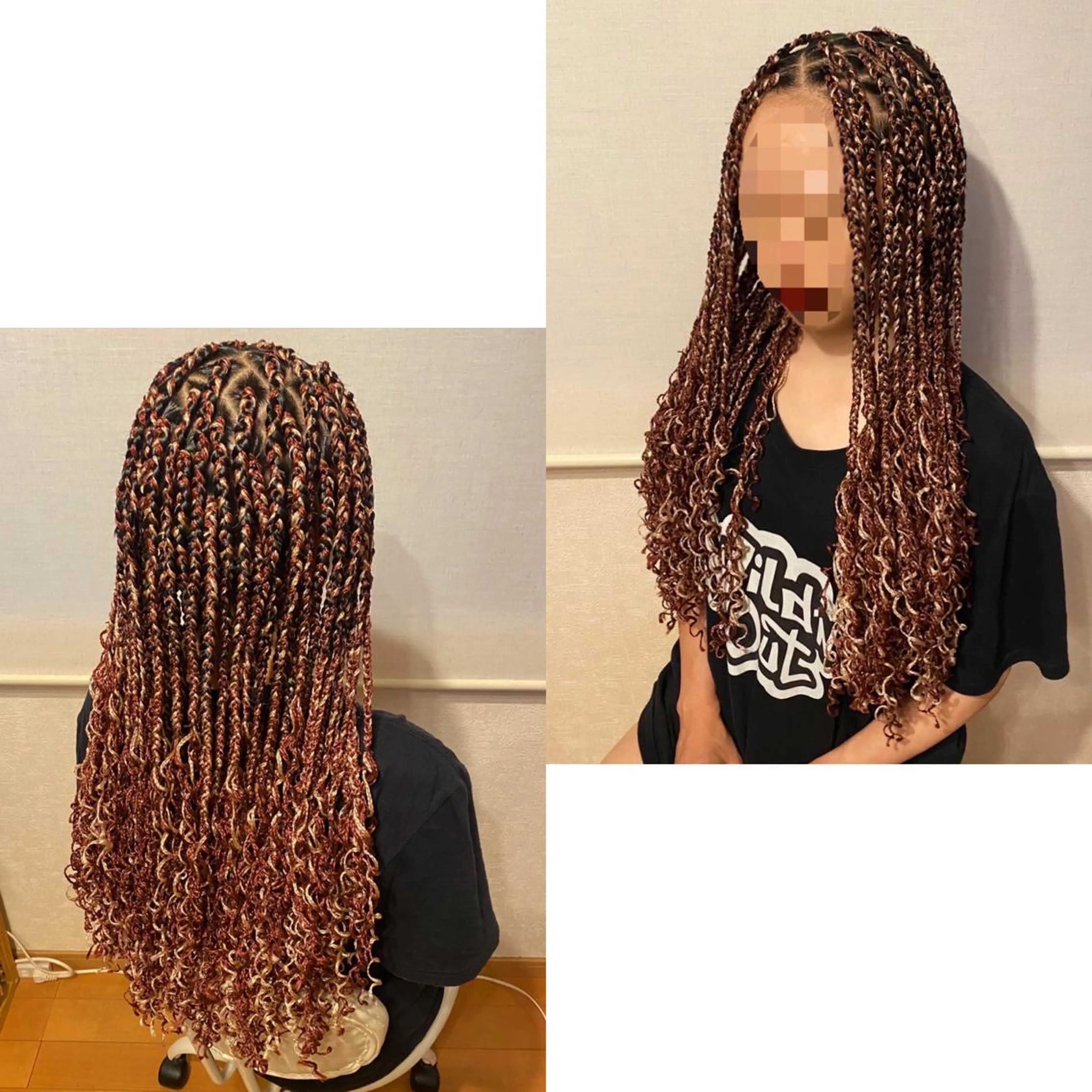 ロング ヘアアレンジ MEI/ブレイズ/ コーンロウ/茅ヶ崎のヘアスタイル