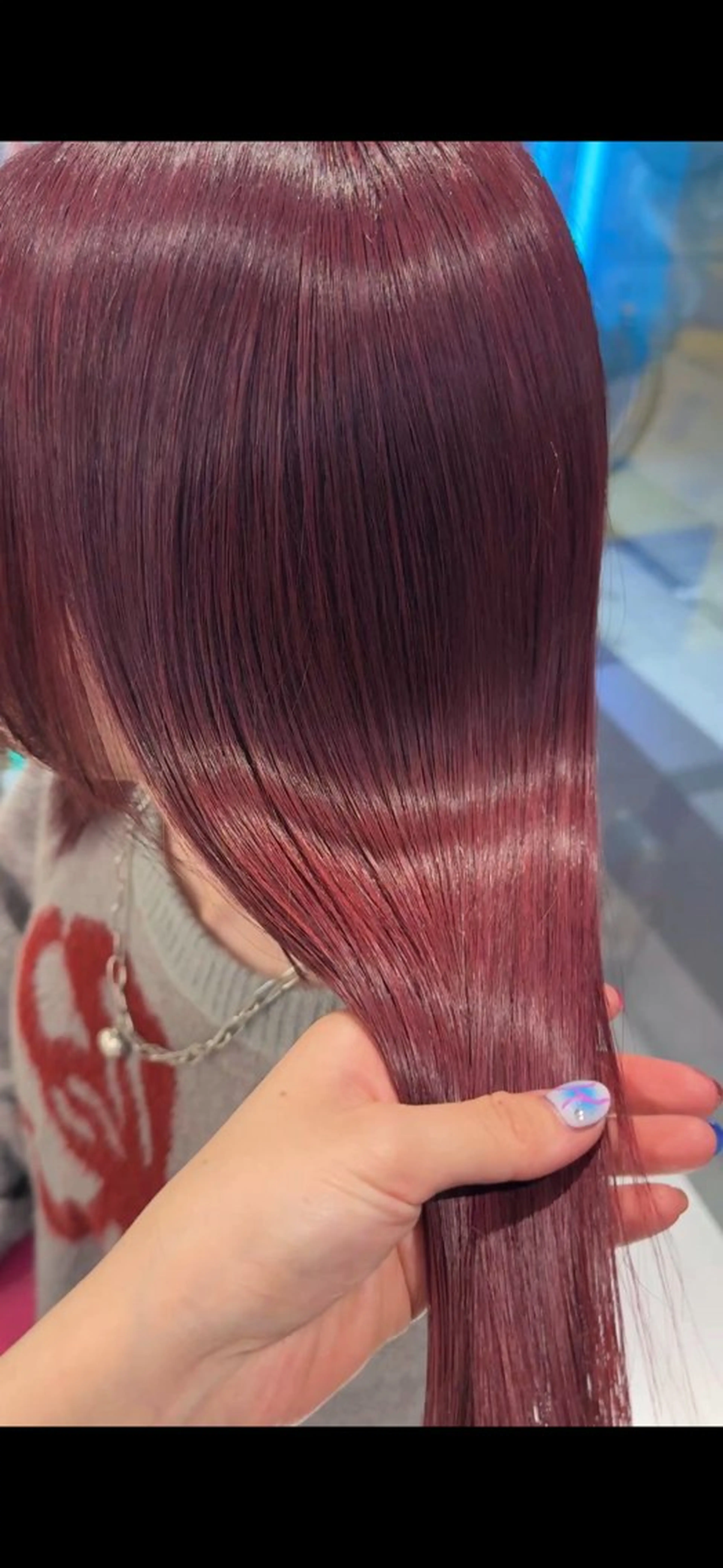 カラー ブリーチ ケアブリーチ デザインカラー ダブルカラー イヤリングカラー 酸性ストレート /ハイトーン/つばさのヘアスタイル