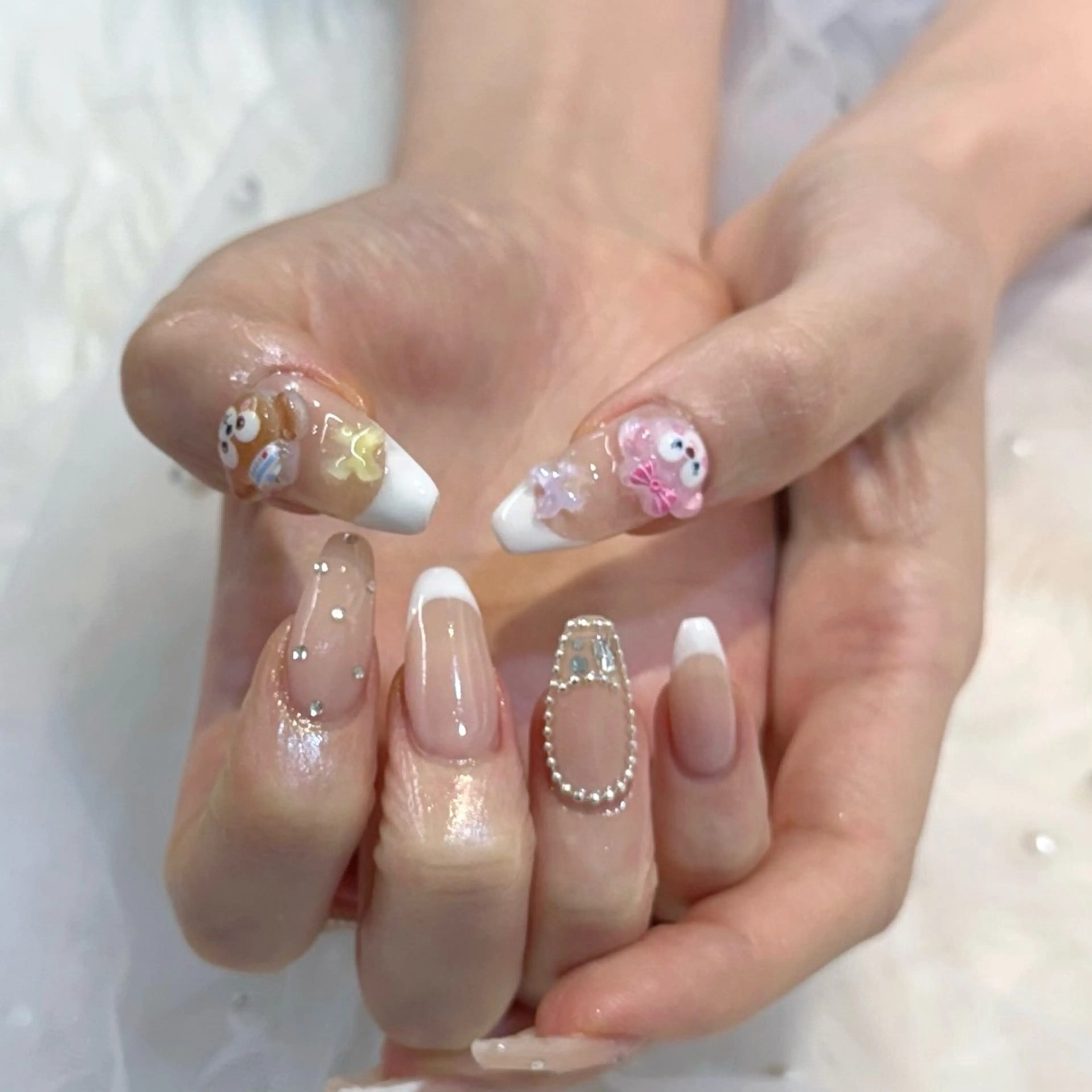 ネイル 持ち込み ハンドネイル ハンドケア Chizuru ☾ ໋のネイルデザイン