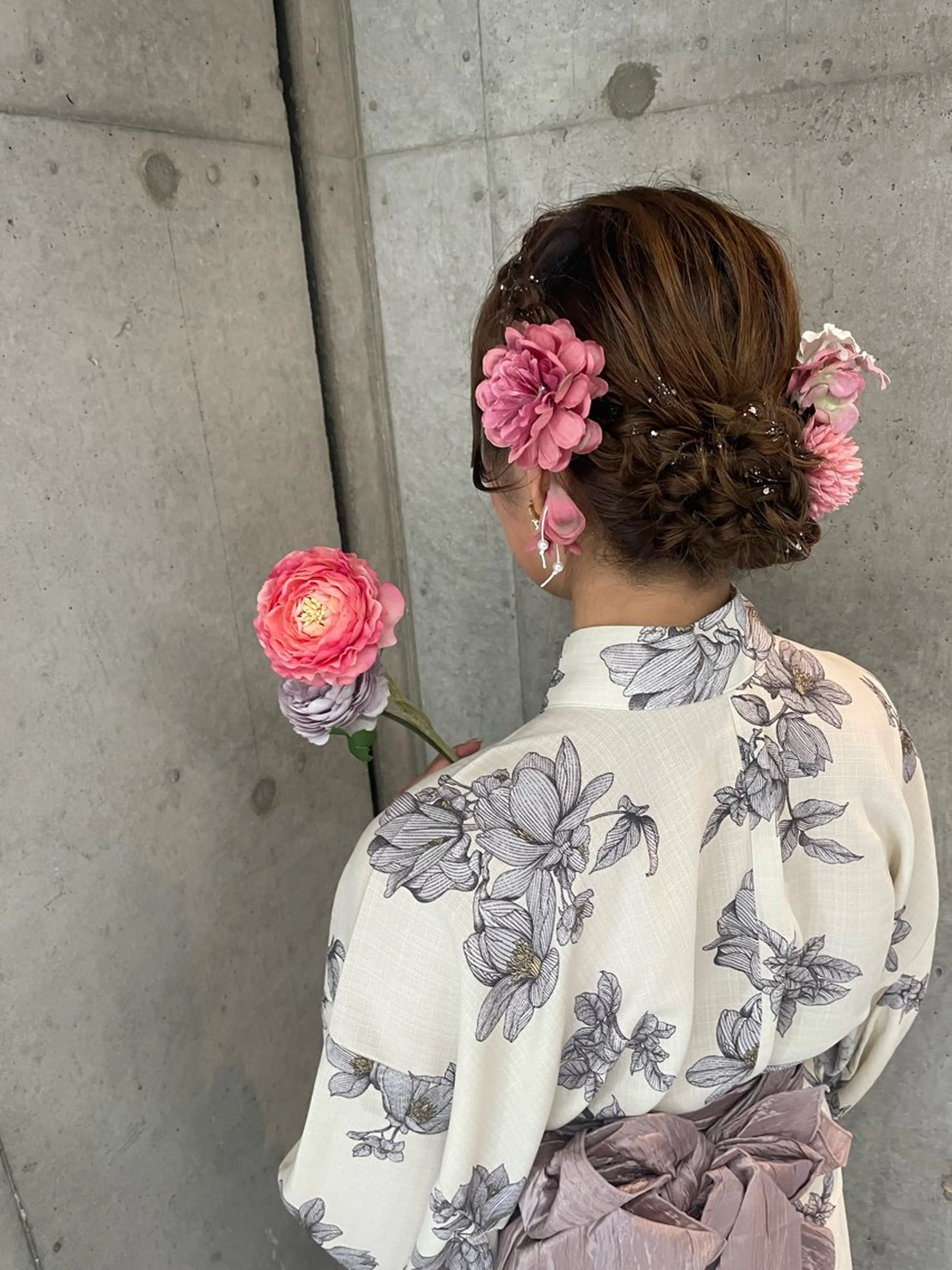 ヘアアレンジ ヘアセット 美髪× ヘアセット✨Araiのヘアスタイル