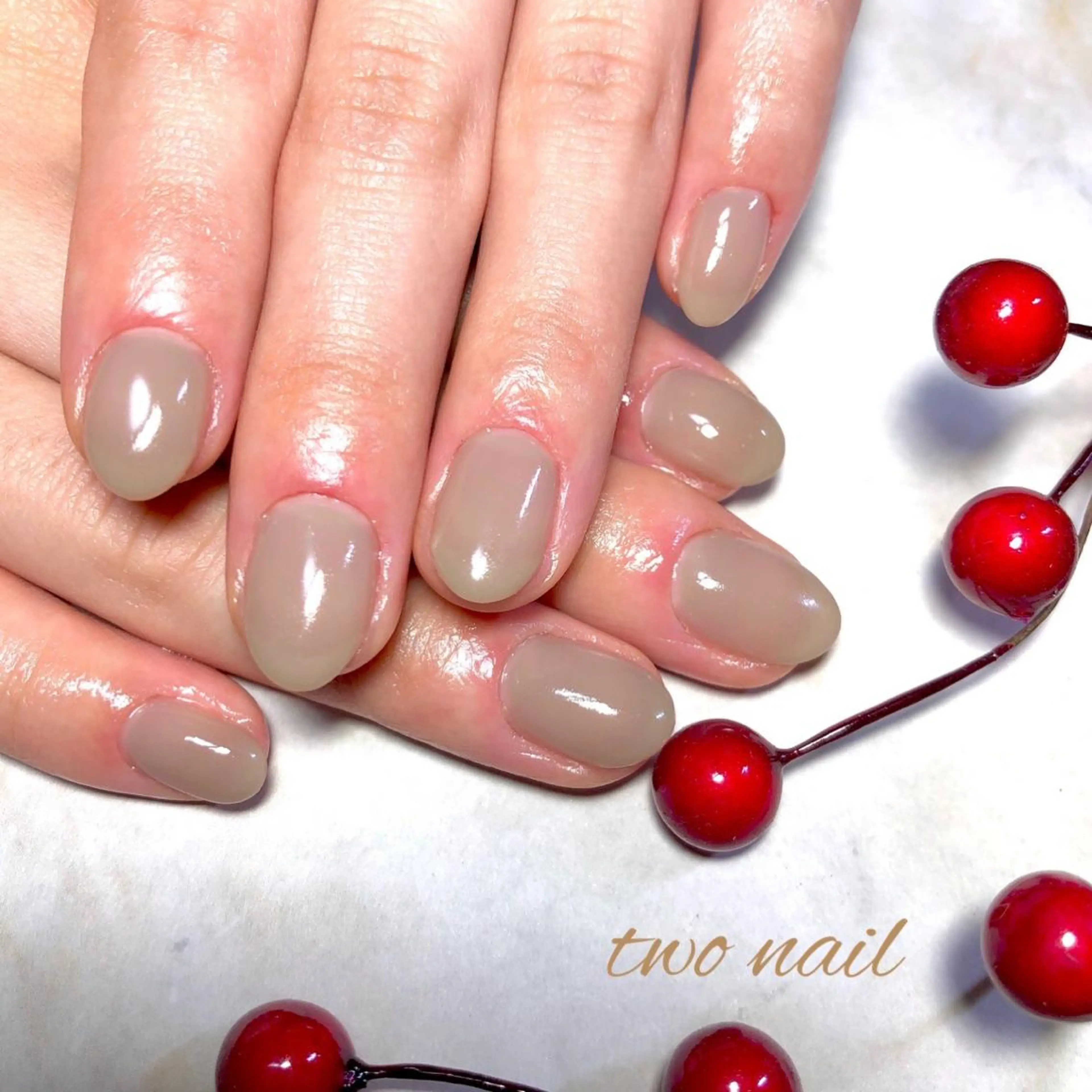 ネイル フットネイル ジェルネイル ハート ハンドネイル two nailのネイルデザイン