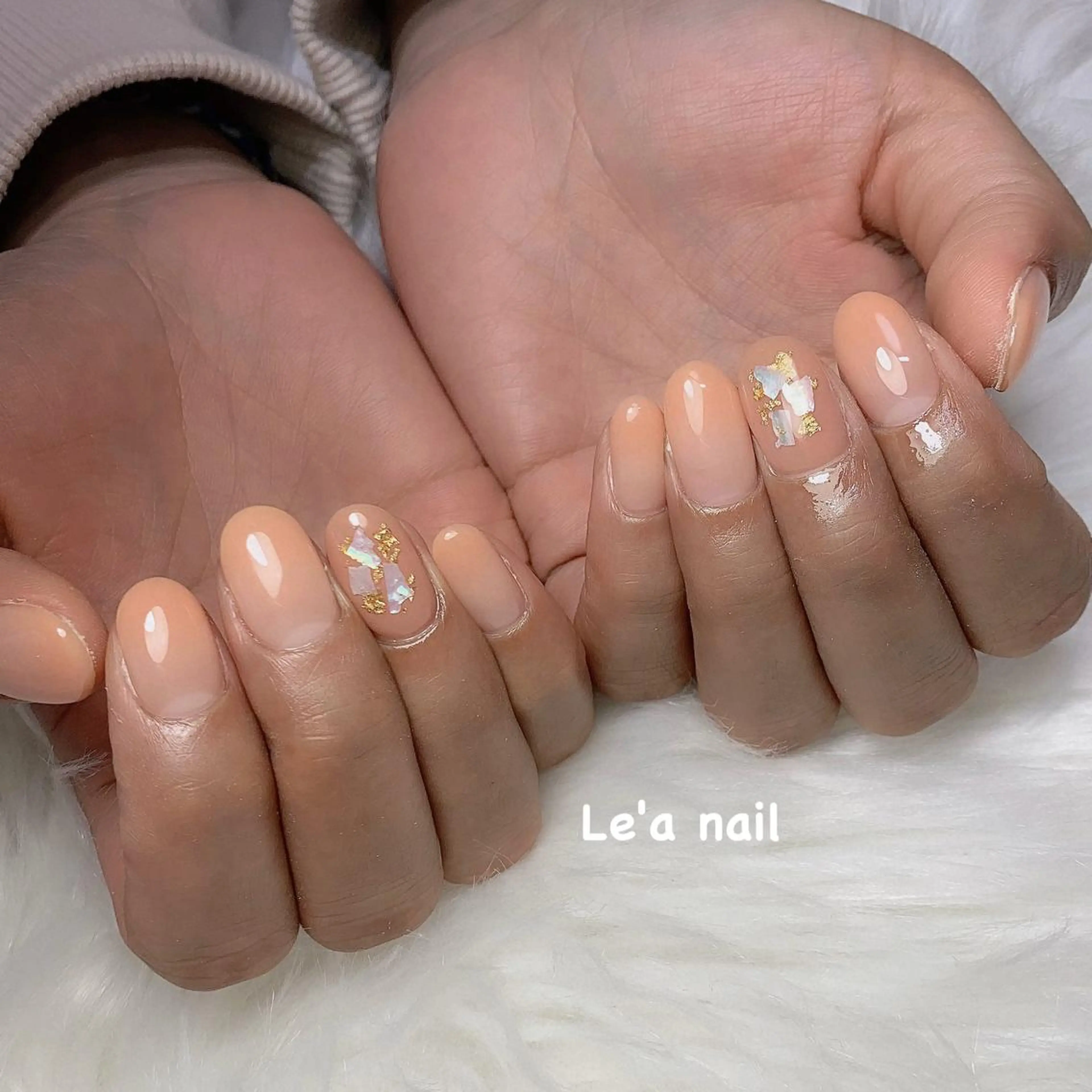 ネイル ハンドネイル 'mm  (ミリ) ＭＡＮＡＭＩのネイルデザイン