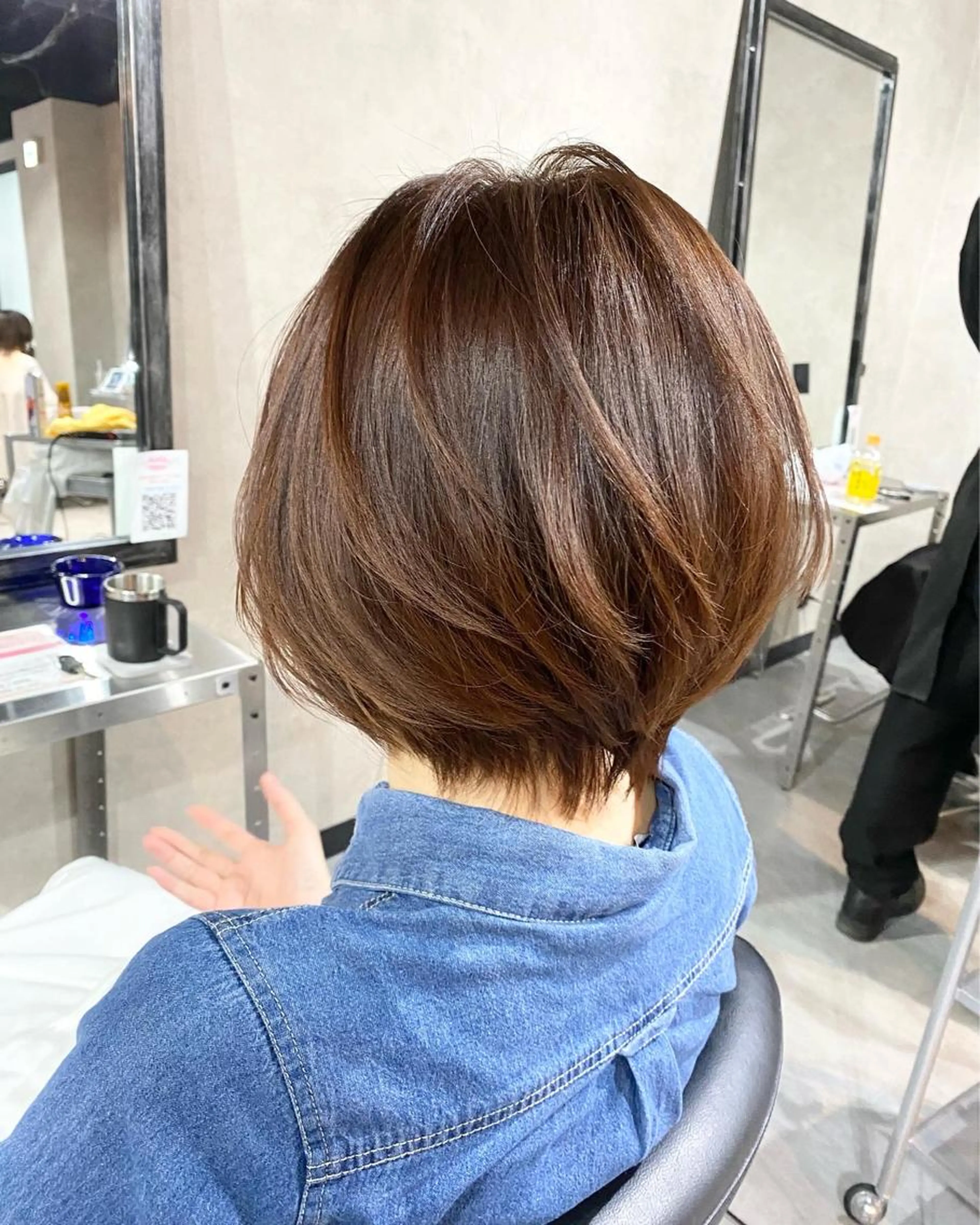 まずはお試し！カット＋艶カラー＋オージュアリペアトリートメント¥8900の写真