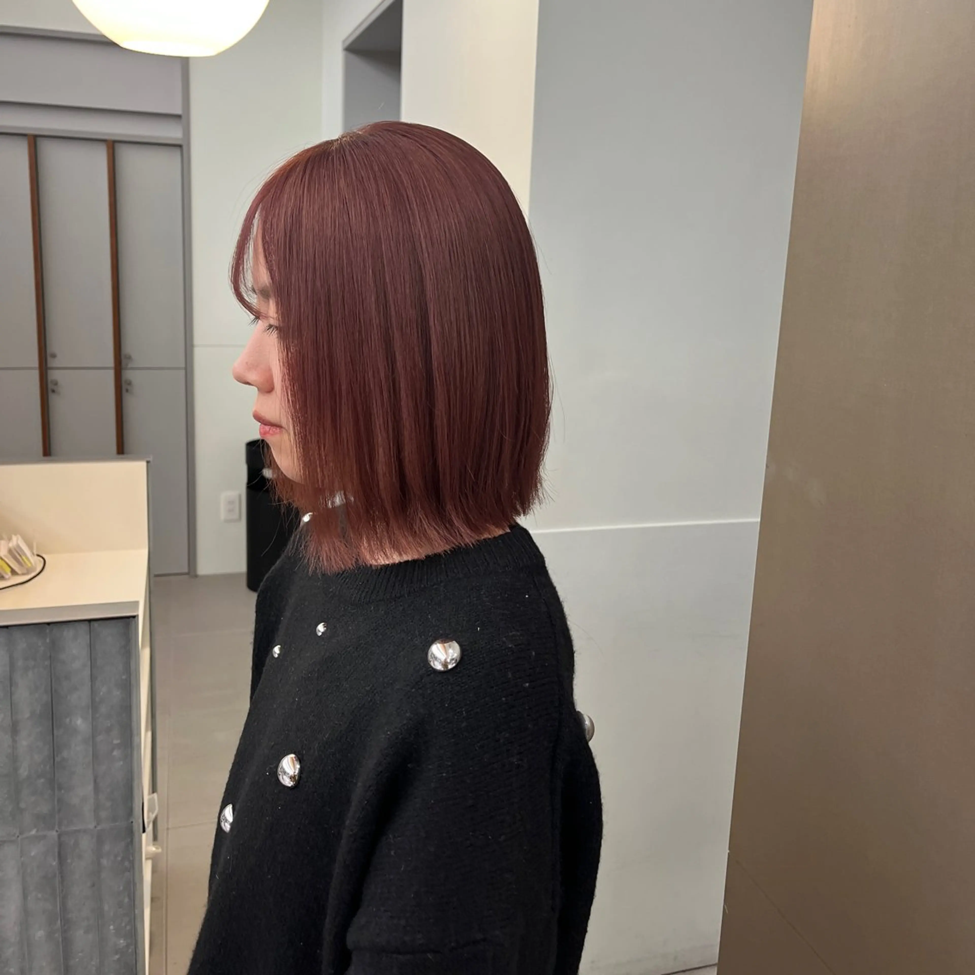 ショート カラー ベージュカラー ブリーチ 透明感カラー ダブルカラー ラベンダーカラー ヘアカラー トリートメント 髪質改善/ボブ 🌻Mutsumiのヘアスタイル