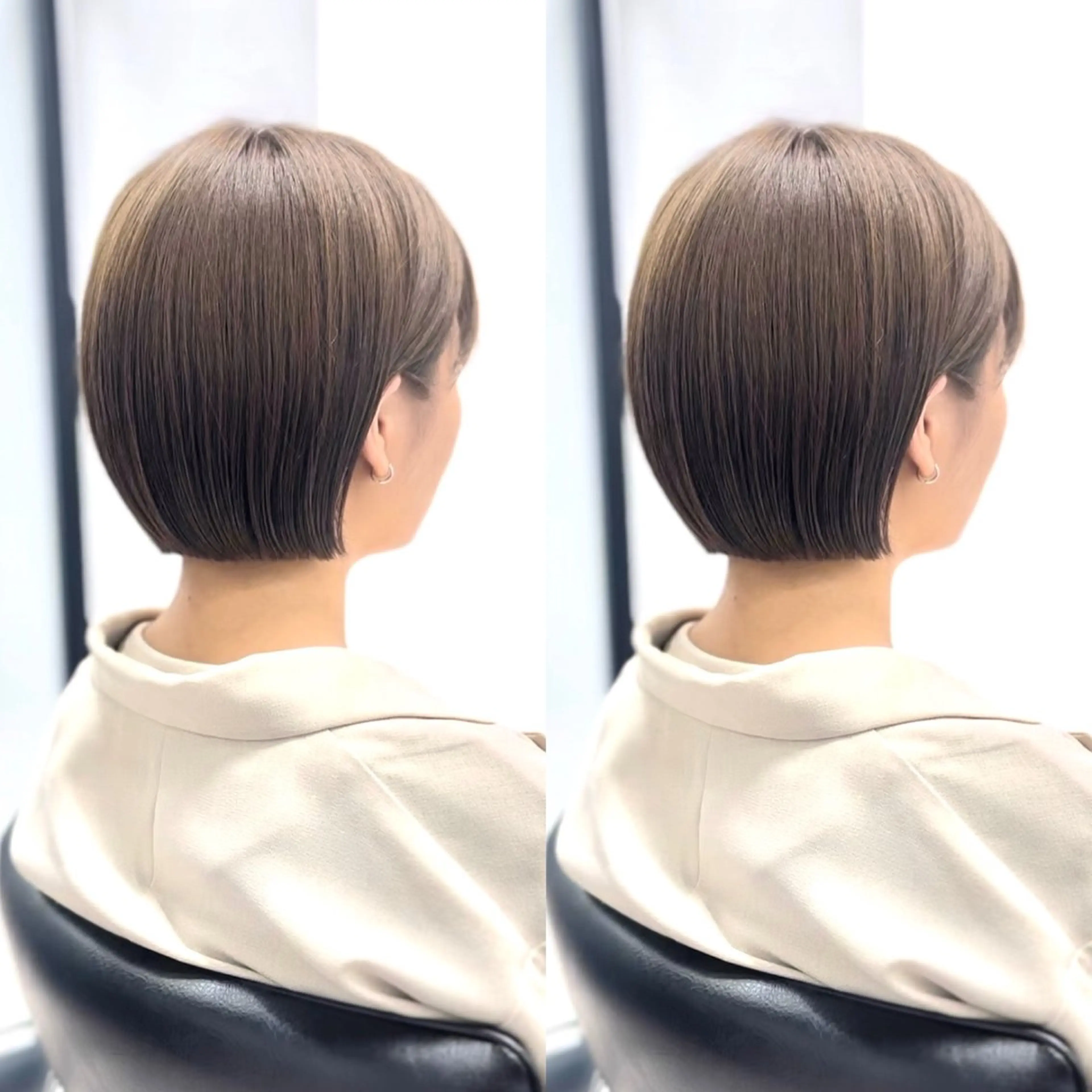 ショート カラー ボブ ショートヘア、ボブ こやさん　コヤマのヘアスタイル