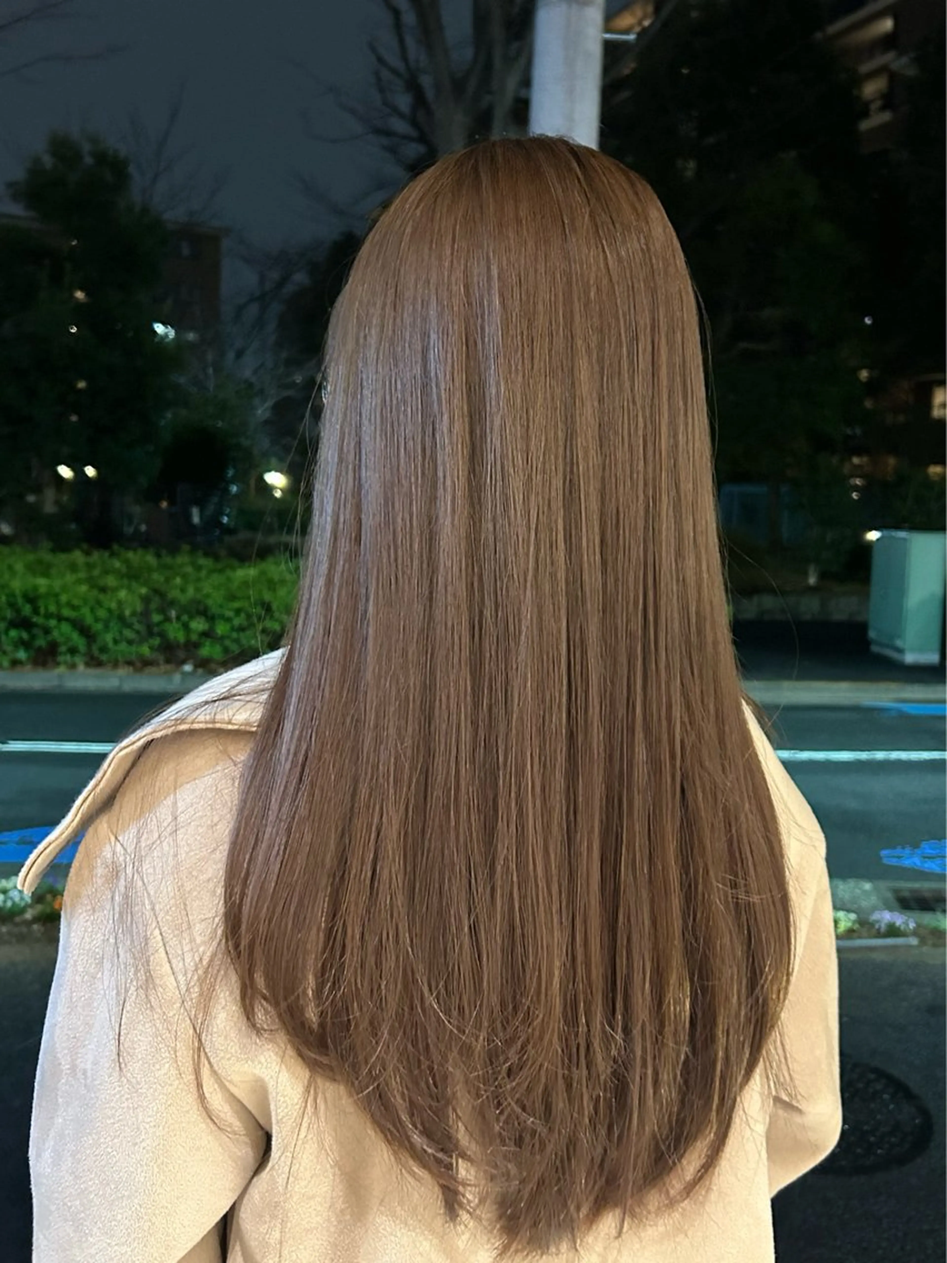 カラー ブリーチ ブリーチなしカラー little×salt 渋谷所属・Rei /渋谷のヘアスタイル