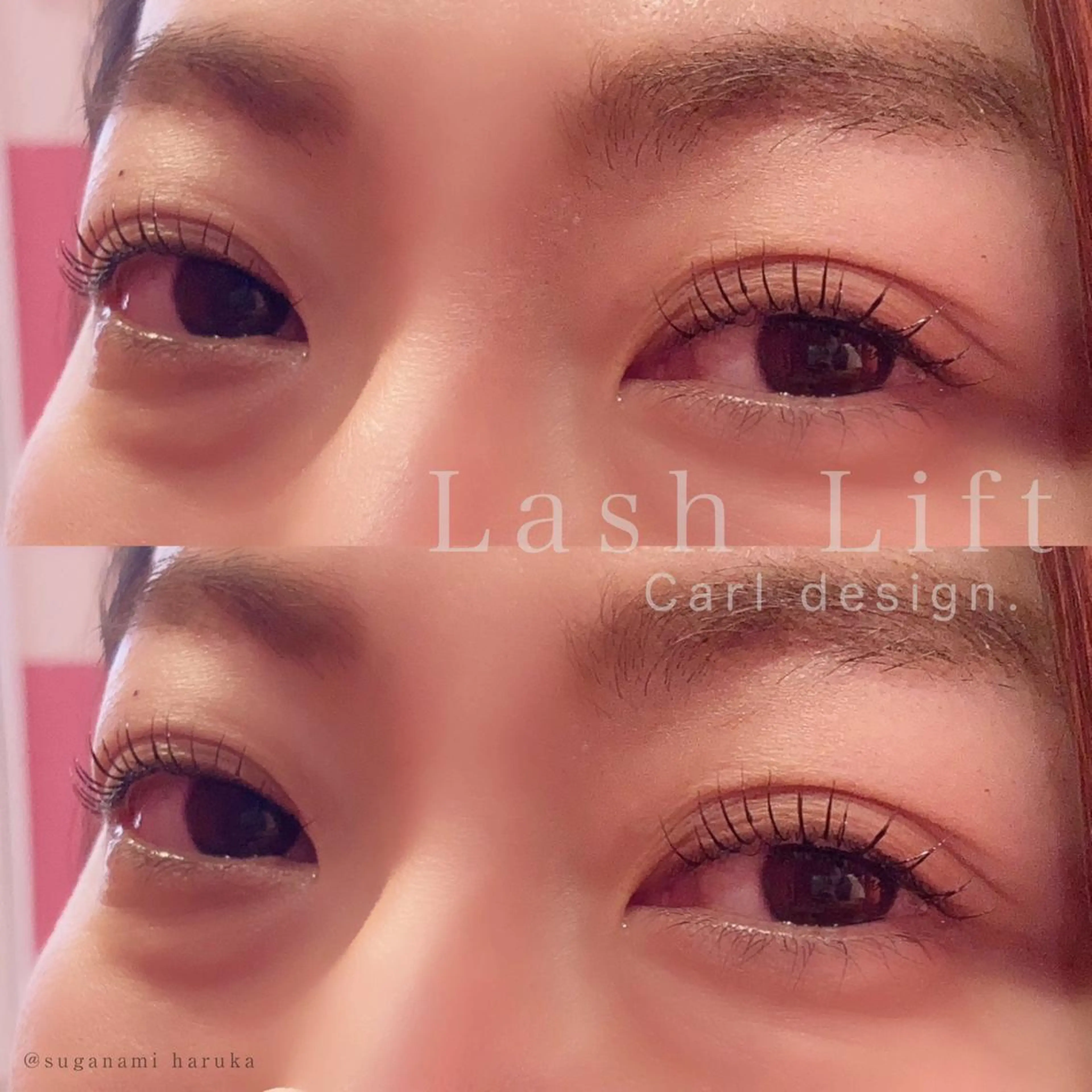 マツエク・マツパ マツパ Suganami haruka✔︎のマツエク・マツパデザイン