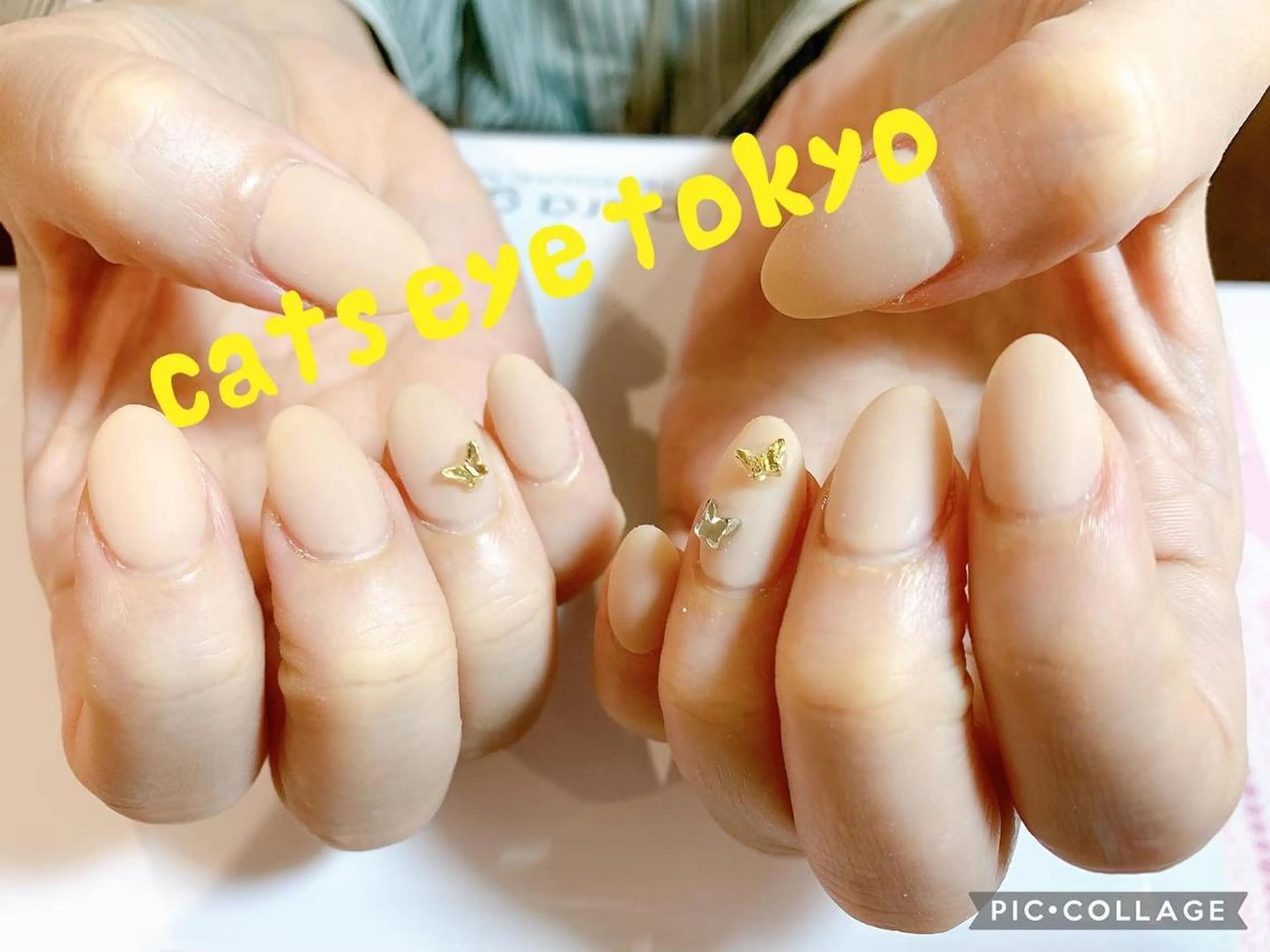 ネイル マツエク・マツパ マットネイル ワンカラーネイル Cat's eye TOKYO 新宿店のネイルデザイン