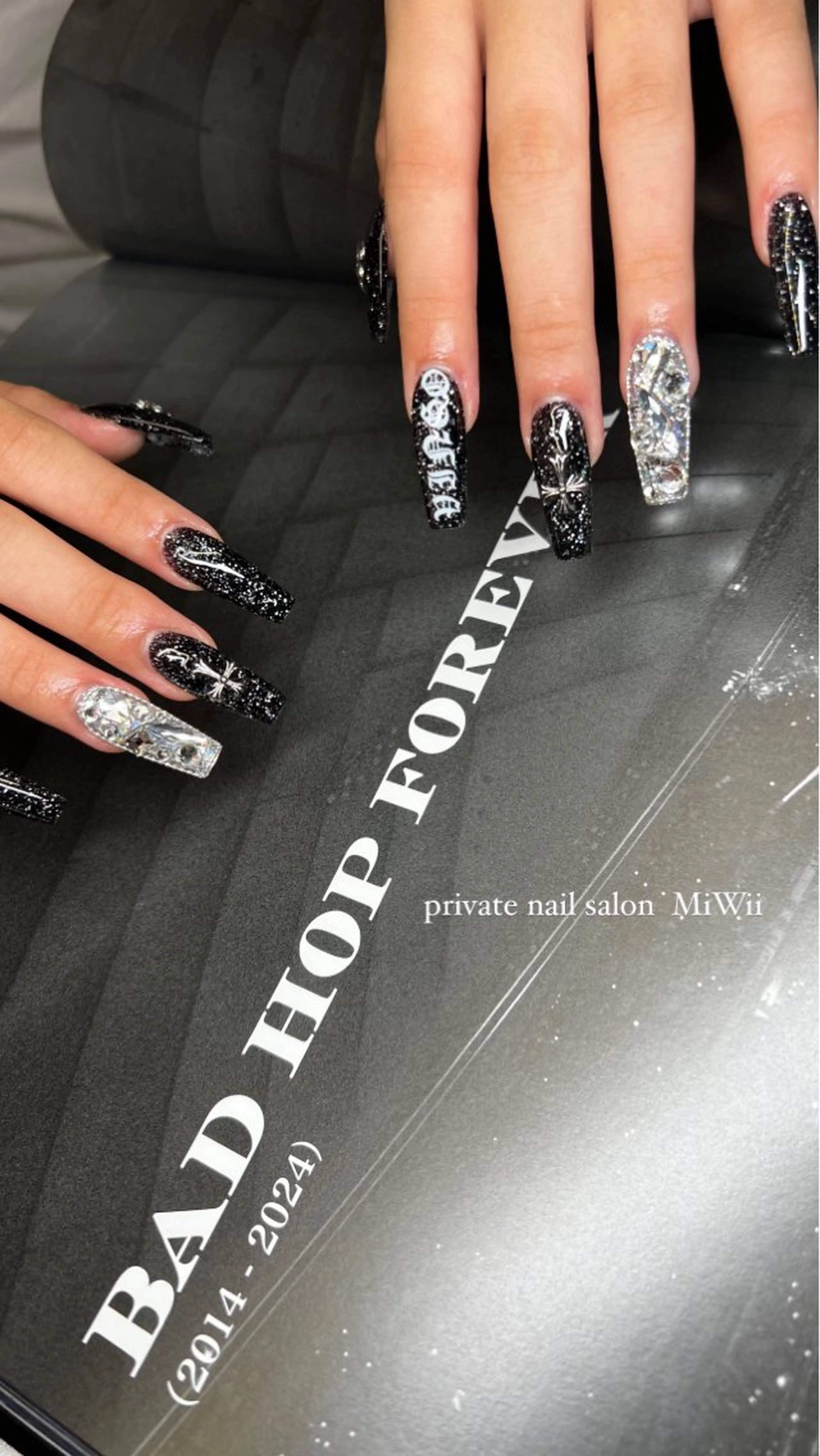 ネイル スカルプネイル 𝐧𝐚𝐢𝐥 𝐌𝐢𝐖𝐢𝐢のネイルデザイン