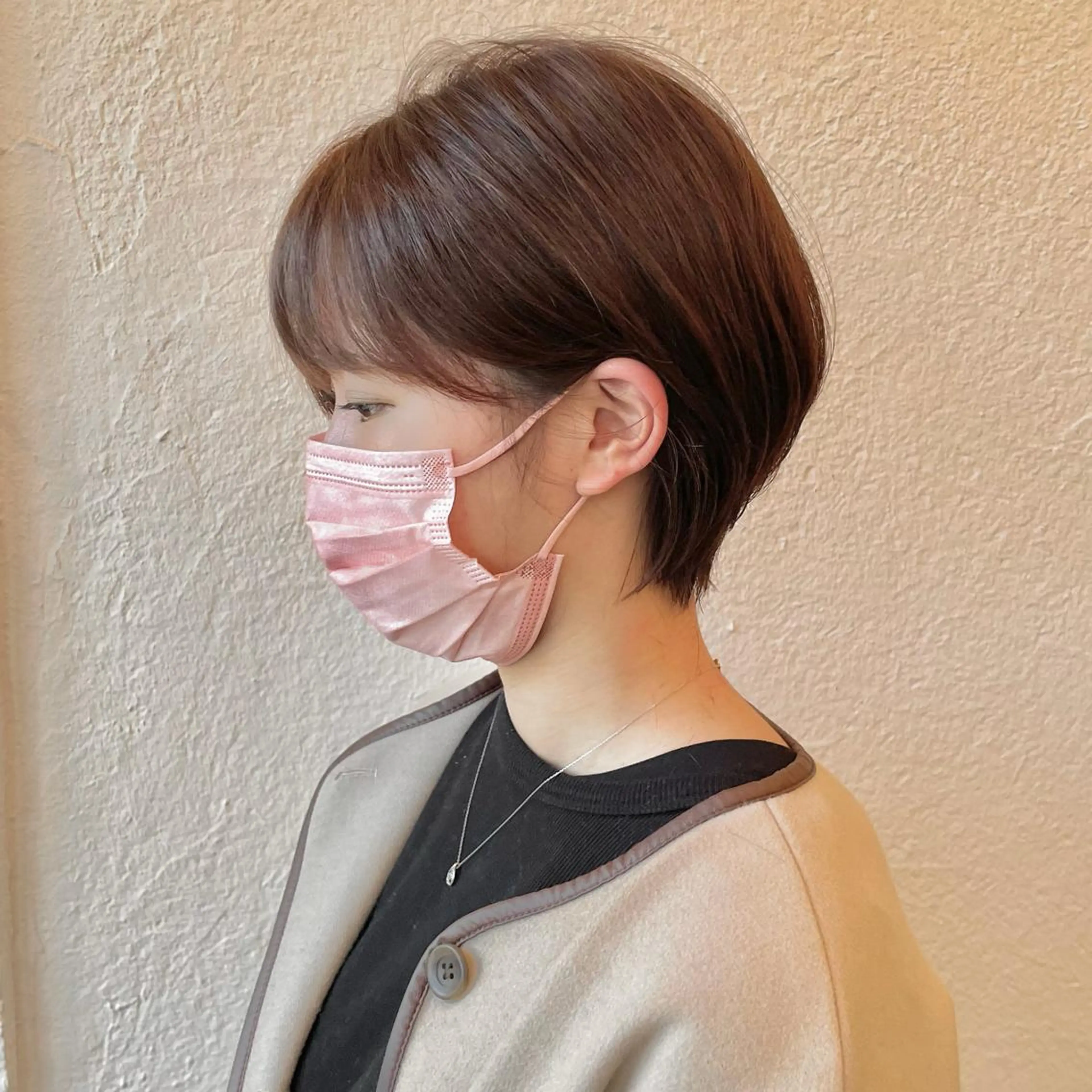 ショート カラー 丸みショート ショートヘア カット ヘアカラー トリートメント 髪質改善特化 谷口祐綺のヘアスタイル