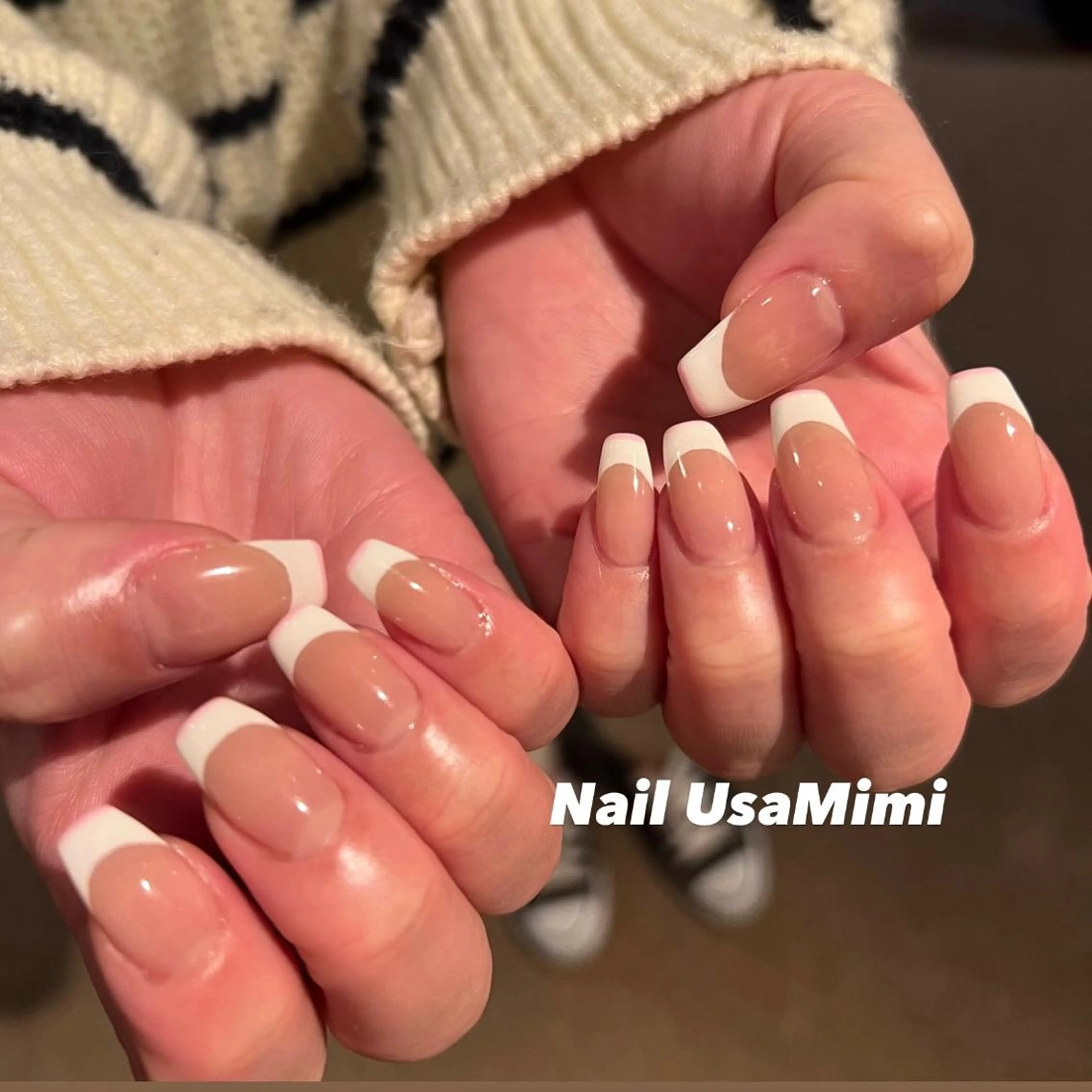 ネイル フットネイル ジェルネイル マグネットネイル 持ち込み ニュアンスネイル 本町ネイルNail UsaMimiのネイルデザイン