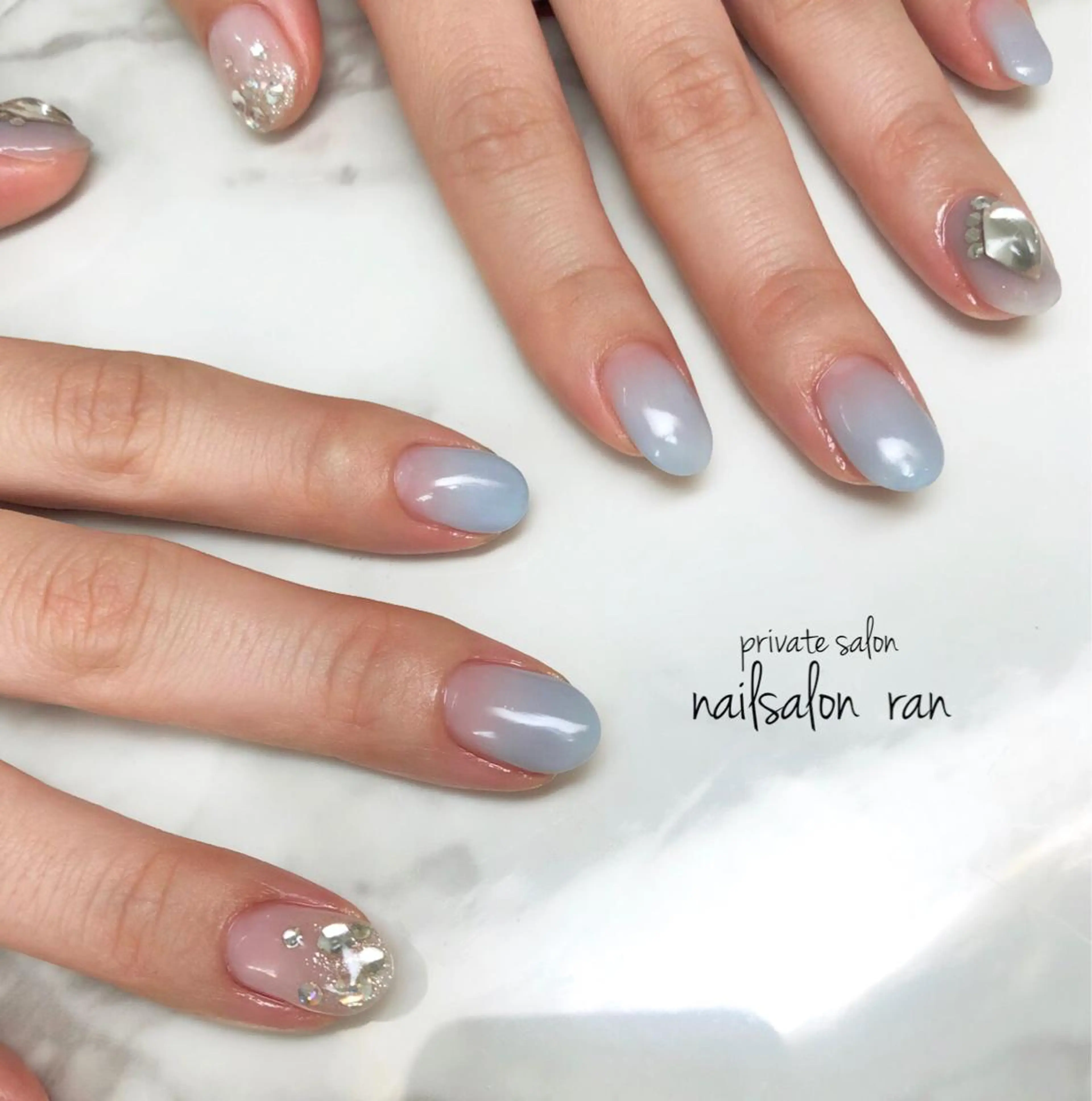 ネイル 持ち込み nailsalon ranのネイルデザイン