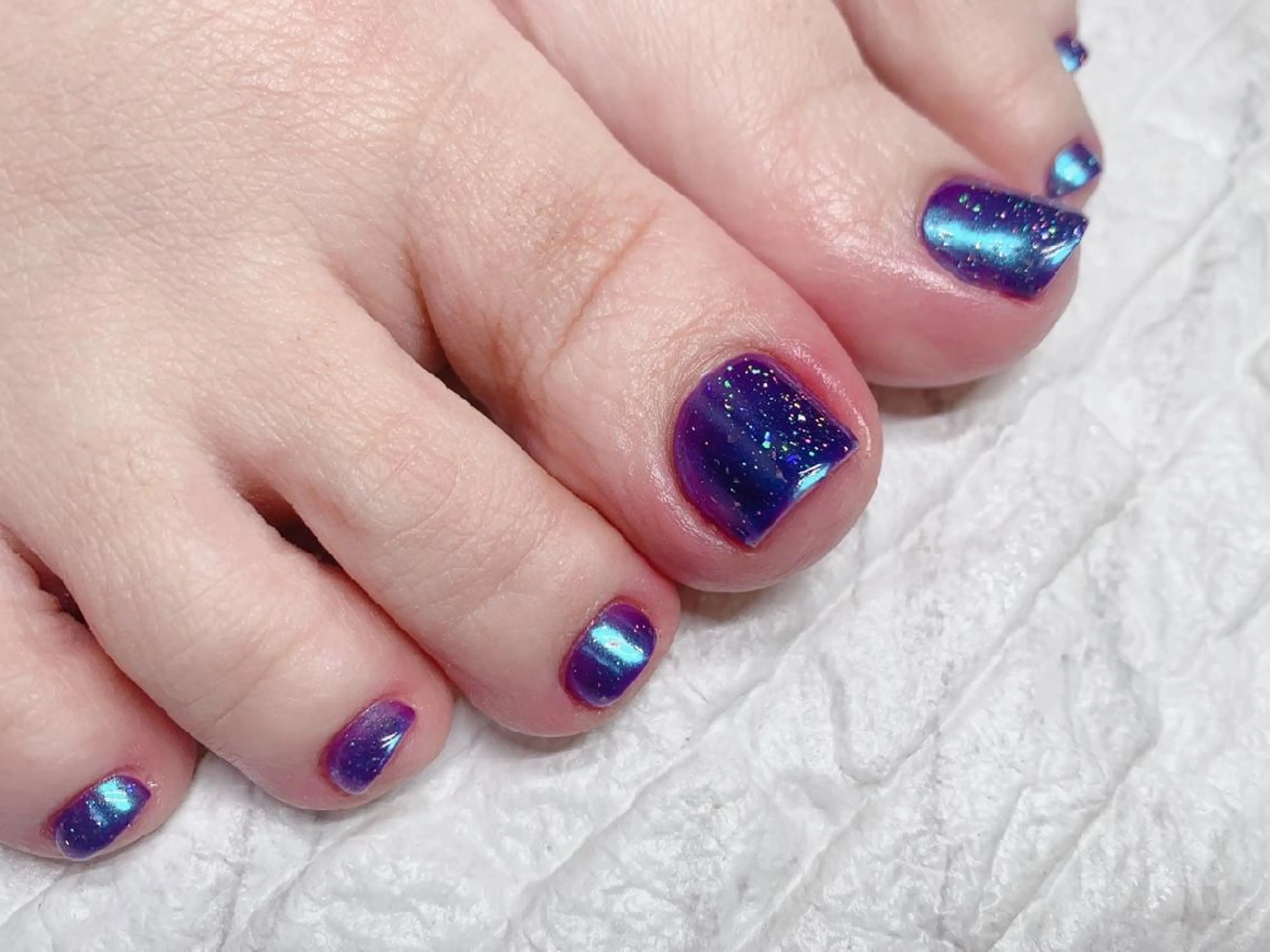 ネイル フットネイル 佐藤 結衣のネイルデザイン