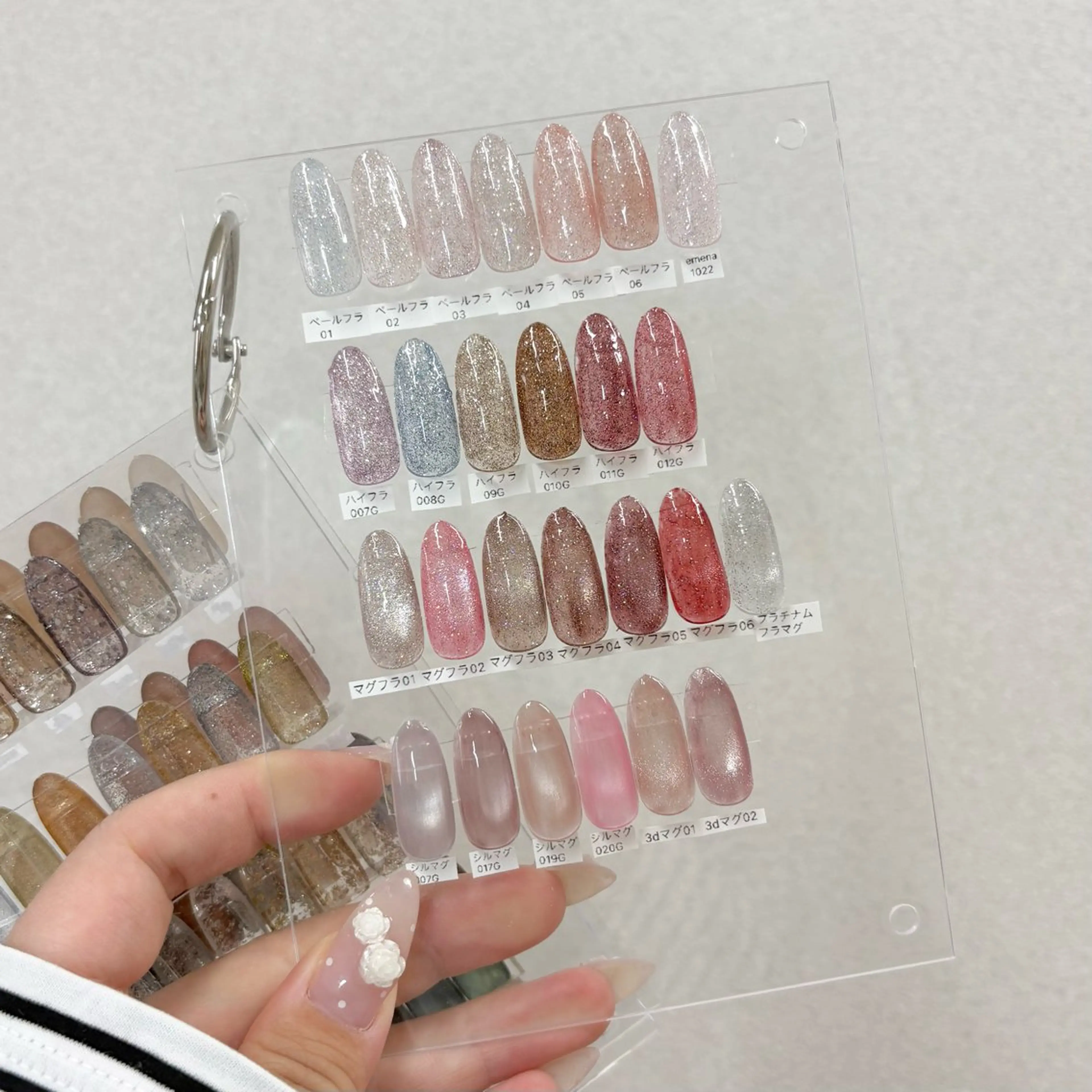 ネイル フラッシュネイル マグネットネイル SHILON karinのネイルデザイン