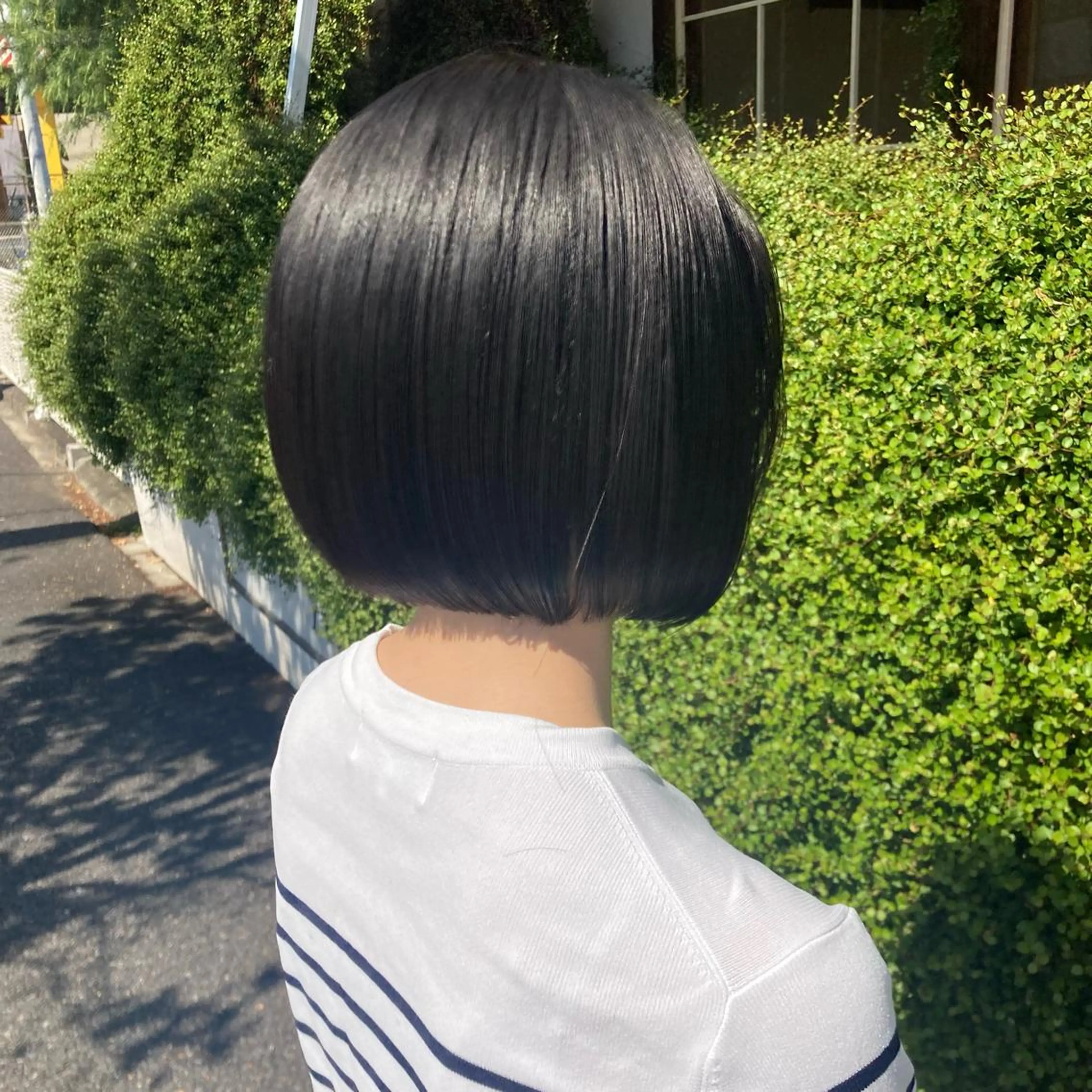 ショート ヘアアレンジ 柳実帆/おさまるボブ /ジャニオタ美容師のヘアスタイル