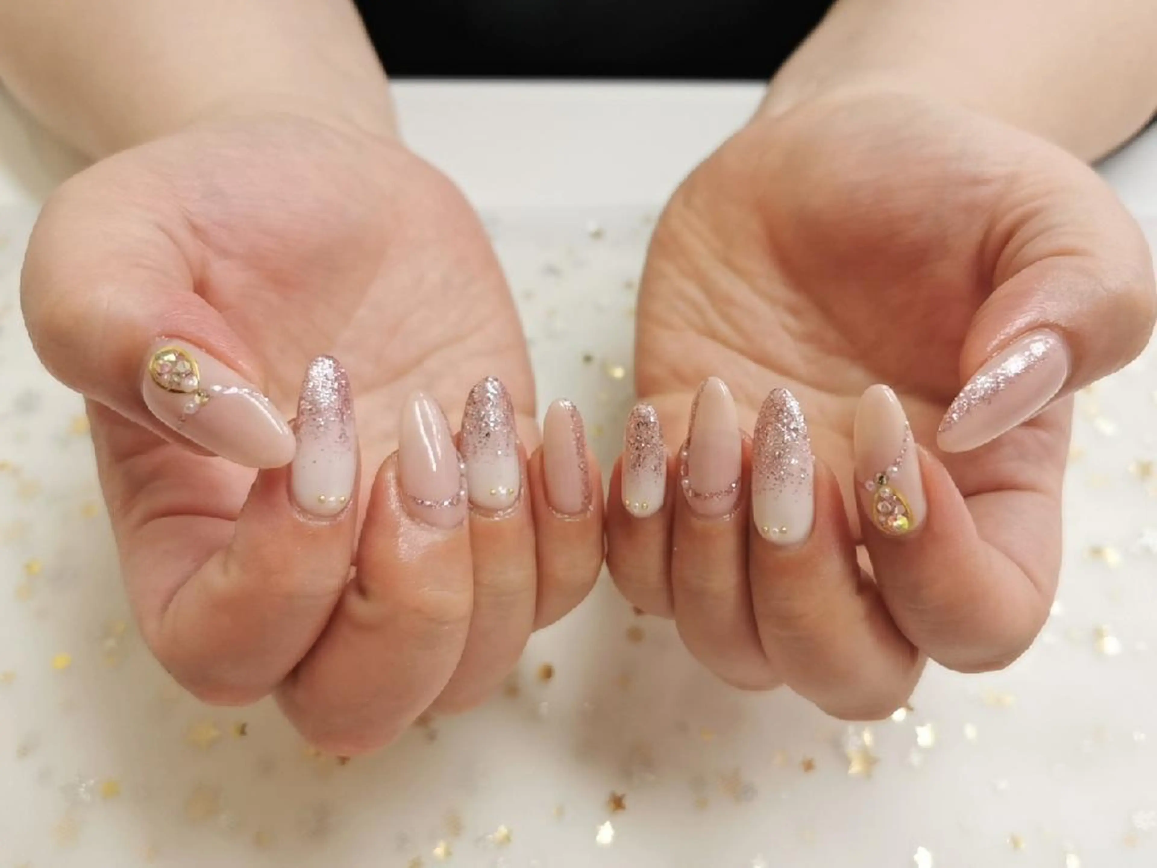 ロング ネイル 上福岡 らんらんのネイルデザイン