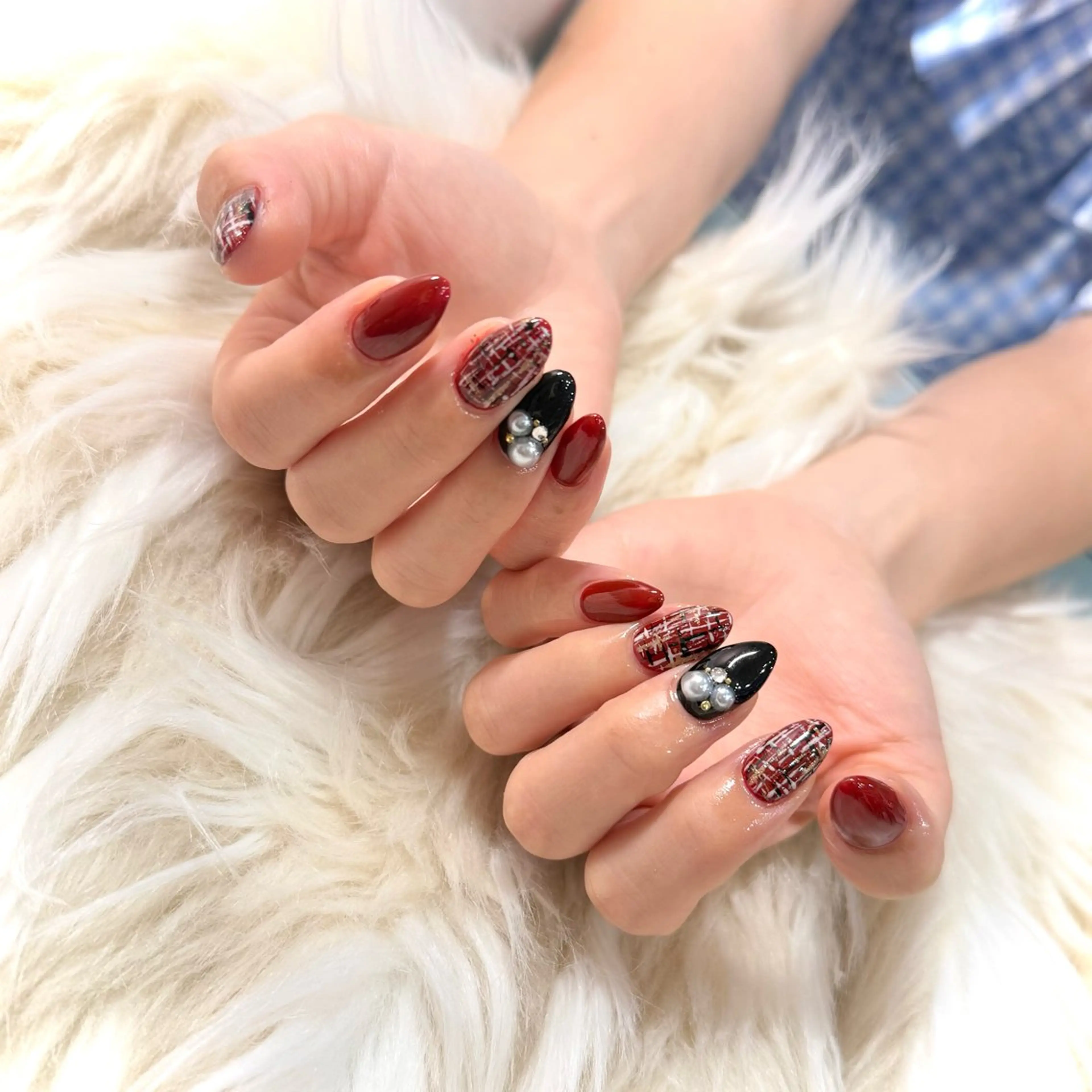 ネイル 長さ出し フレンチネイル ジェルネイル グラデーション 韓国ネイル ハンドネイル Nail&eye Belire 新宿のネイルデザイン