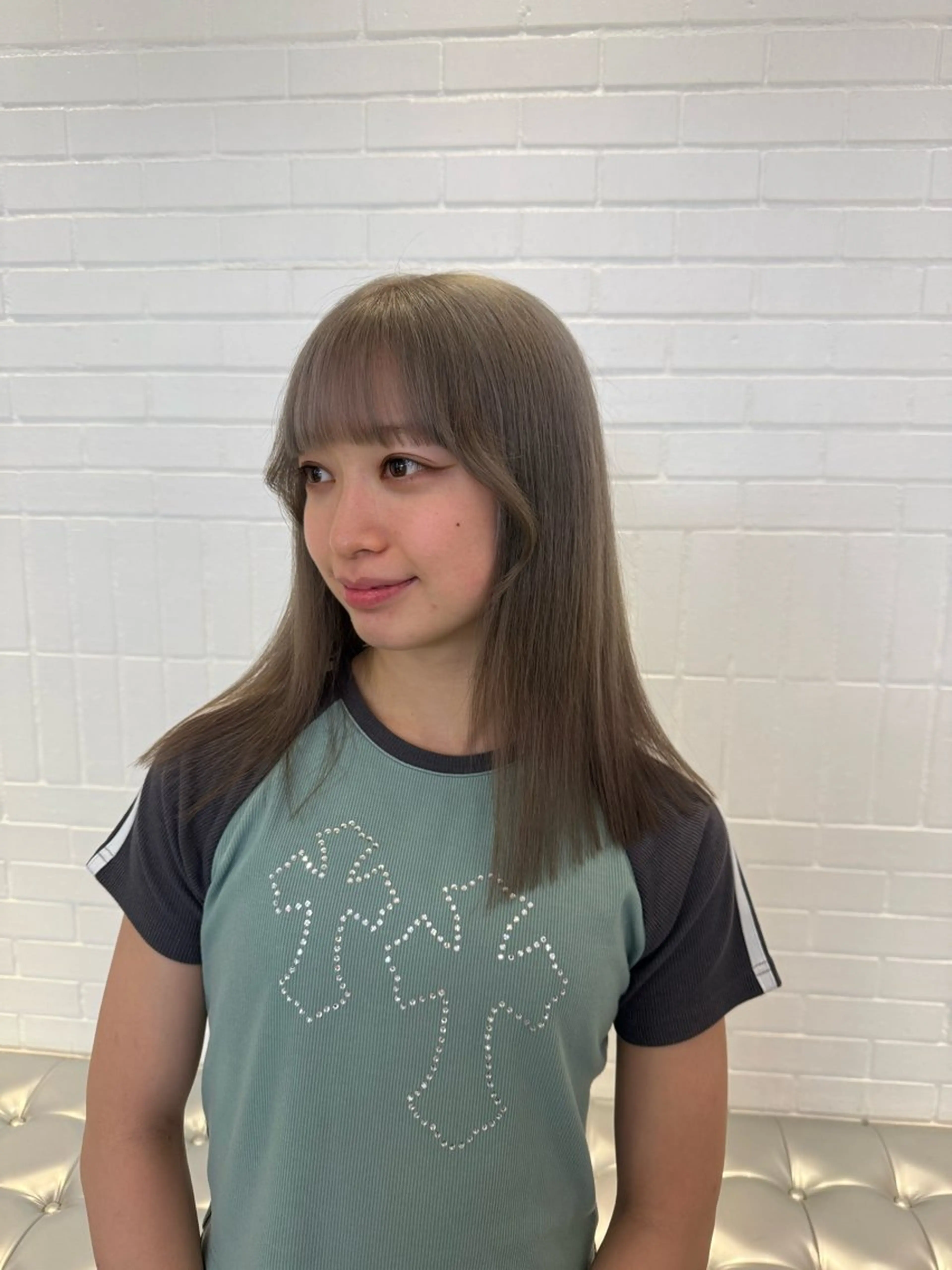 ミディアム カラー ヘアアレンジ ヘアカラー トリートメント ヘアセット 海外/ハイトーン🪽 ☯️ami☯️のヘアスタイル