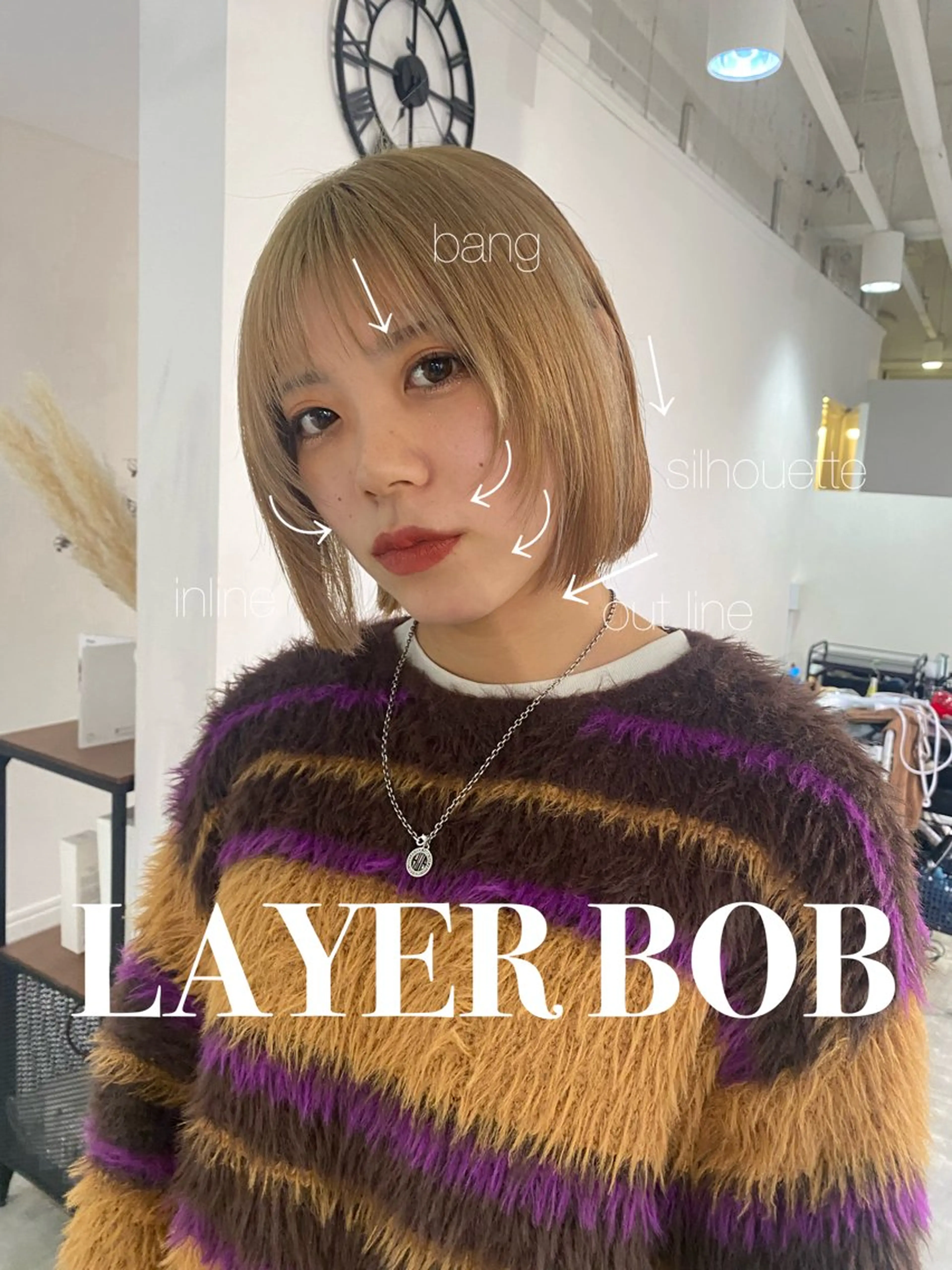 ショート ハッシュカット /レイヤー/大阪中津のヘアスタイル